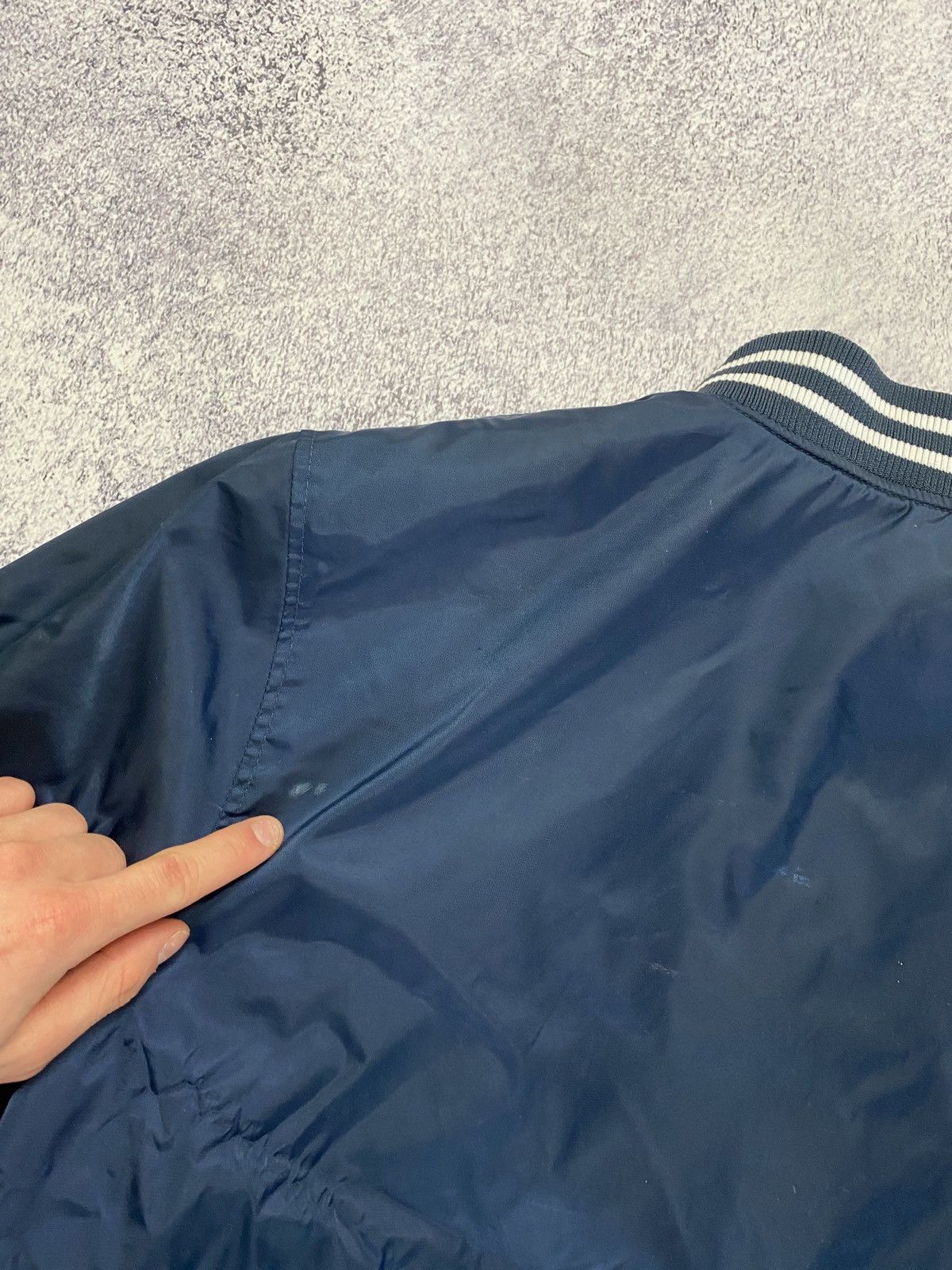 Majestic × New York Yankees × Vintage Vintage Majestic MLB New York Yankees Bomber Jacket Size US XXL / EU 58 / 5 - 12 Thumbnail