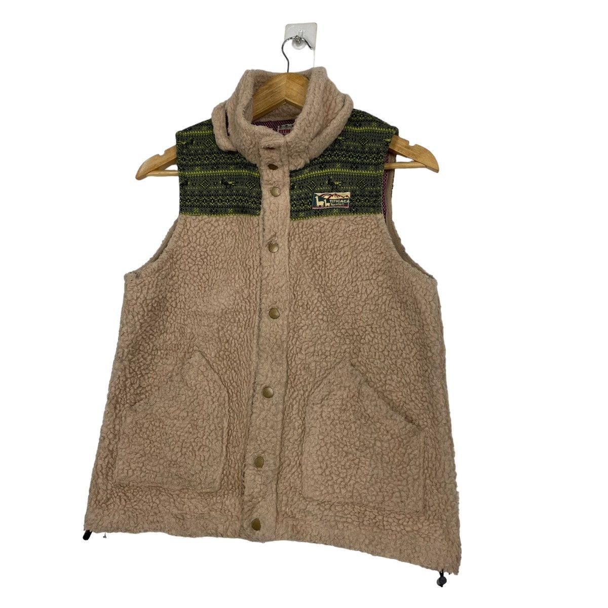 Japanese Brand Titicaca Vest Fleece Size US S / EU 44-46 / 1 - 2 Thumbnail