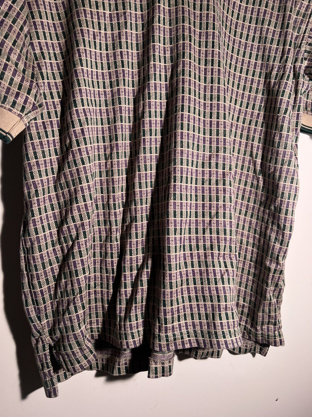 Vintage 90's 2000's Y2K VTG Vintage Ruffini Multi Pattern Retro Polo Size US XXL / EU 58 / 5 - 4 Thumbnail