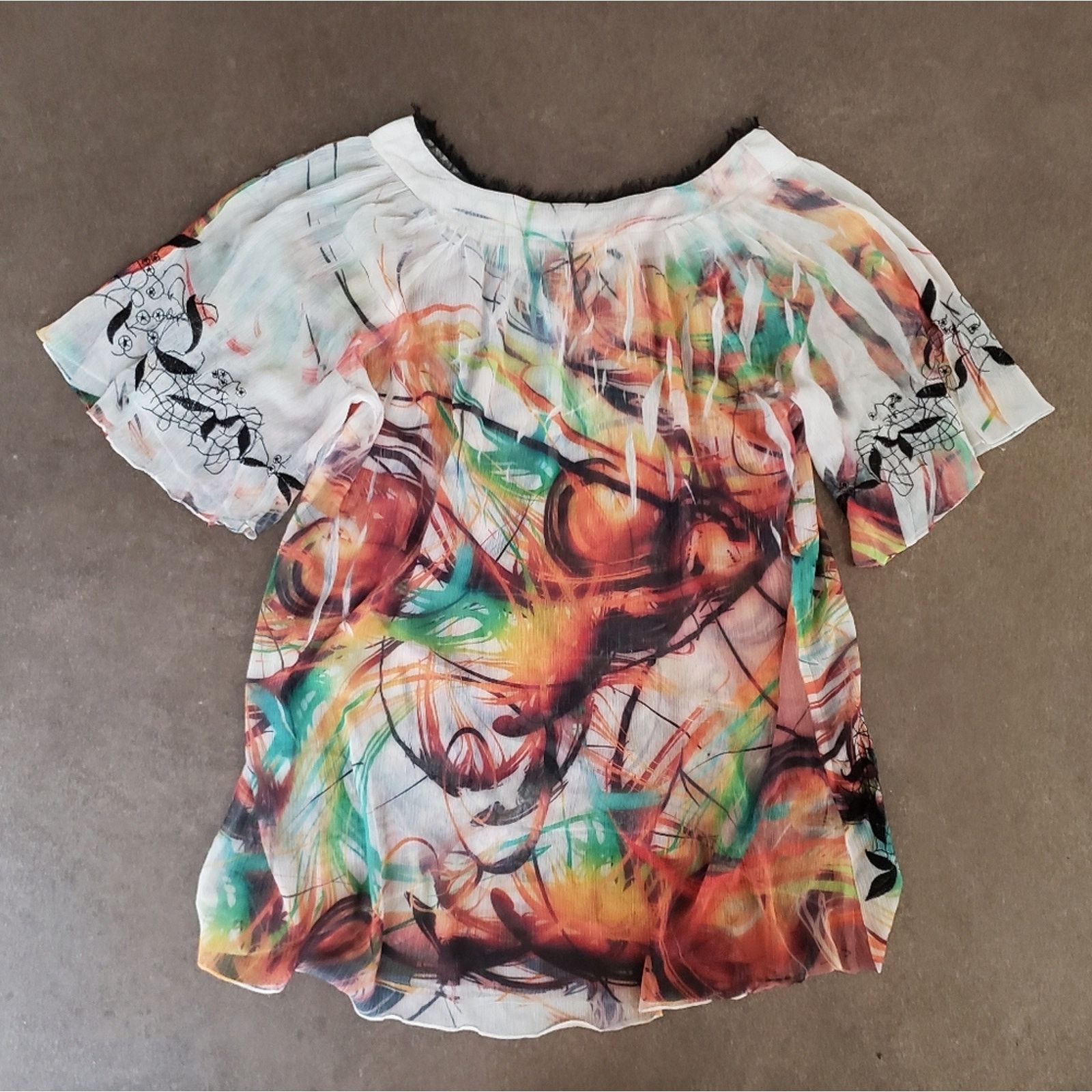 Other Multicolored | MUSHKA BY SIENNA ROSE | Blouse Size L / US 10 / IT 46 - 2 Thumbnail