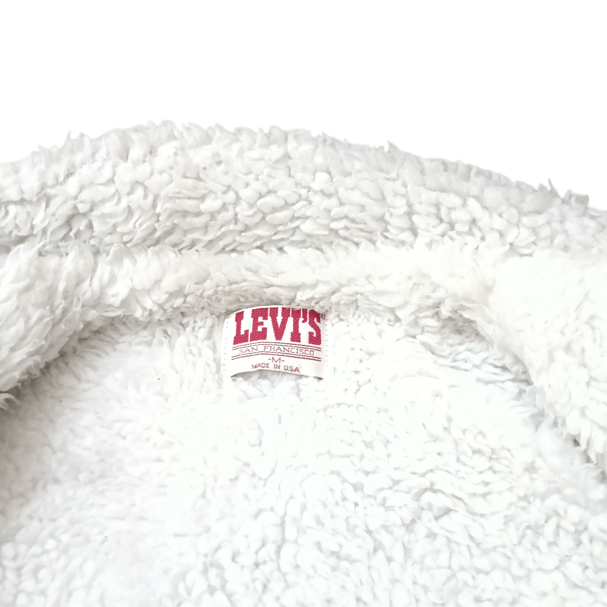 Levi's Vintage 70s 80s Levis Trucker Sherpa Denim Jacket Size US XL / EU 56 / 4 - 5 Thumbnail