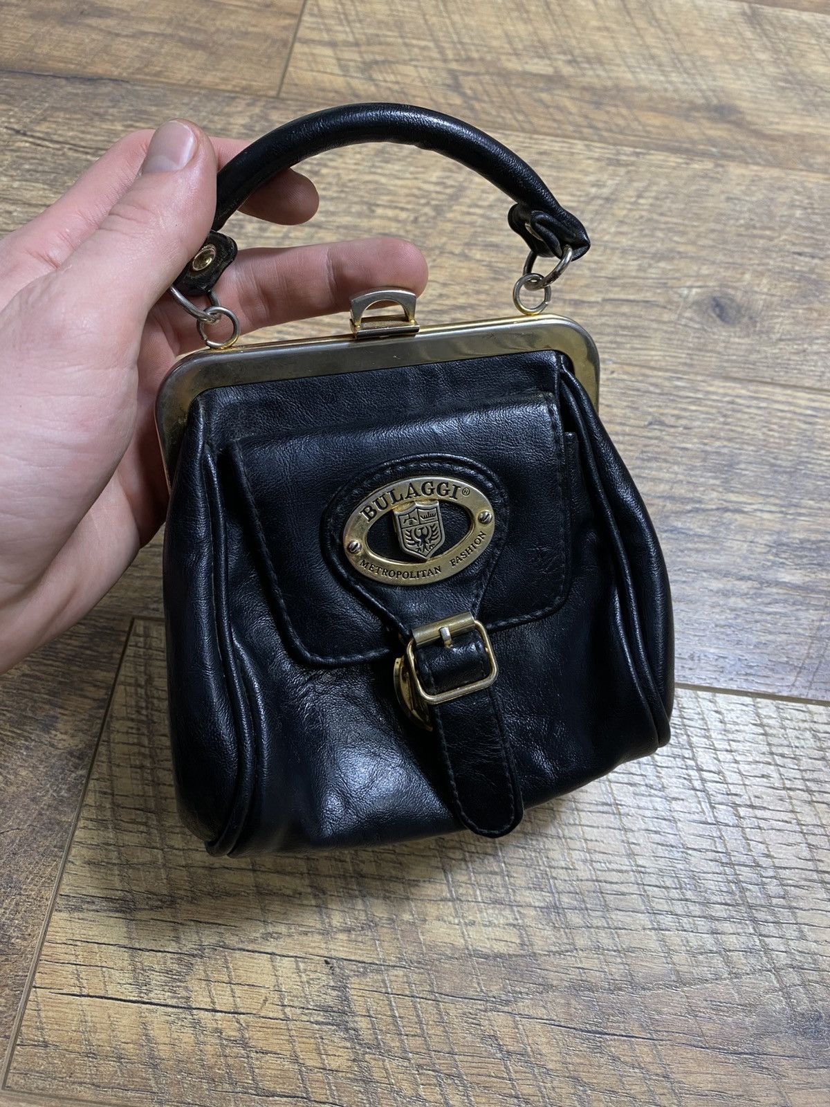 Leather Vintage BULAGGI Metropolitan Fashion Micro Top Handle Bag Size ONE SIZE - 1 Thumbnail