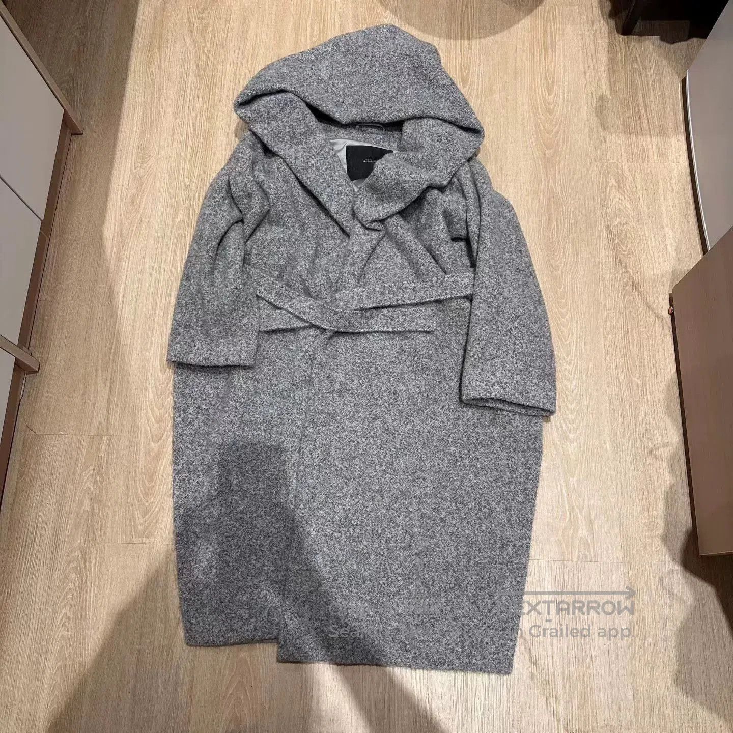 Other maxmara luxury bathrobe coat in gray. Size US L / EU 52-54 / 3 - 1 Thumbnail