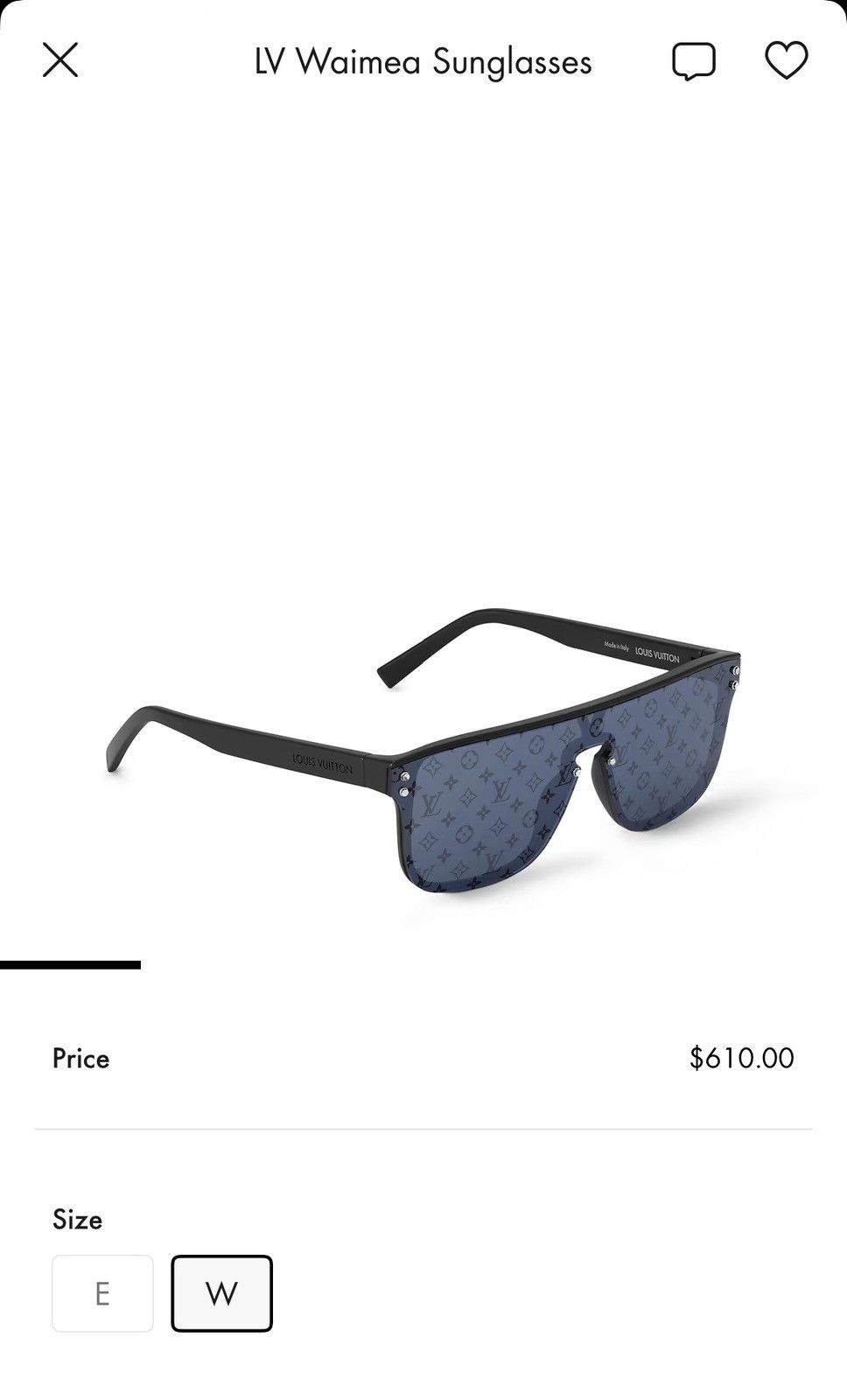 Louis Vuitton LV Waimea Sunglasses Size ONE SIZE - 6 Thumbnail