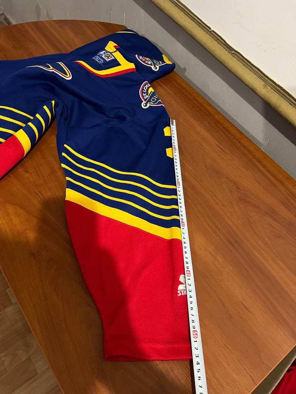 NHL 90’S ST LOUIS BLUES #3 STARTER HOCKEY JERSEY SHIRT SIZE L Size US L / EU 52-54 / 3 - 19 Thumbnail