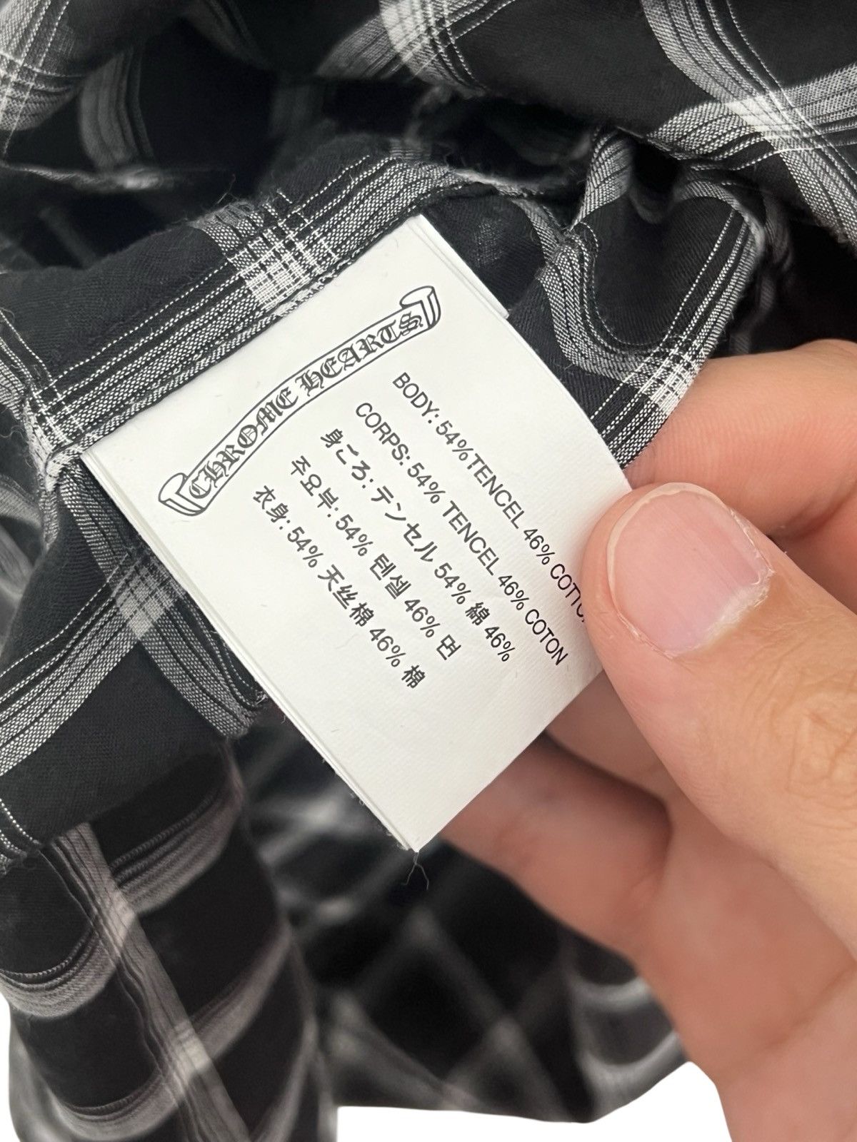 Chrome Hearts Chrome Hearts Men’s Button Down Short Sleeve Shirt Size M Size US M / EU 48-50 / 2 - 5 Thumbnail