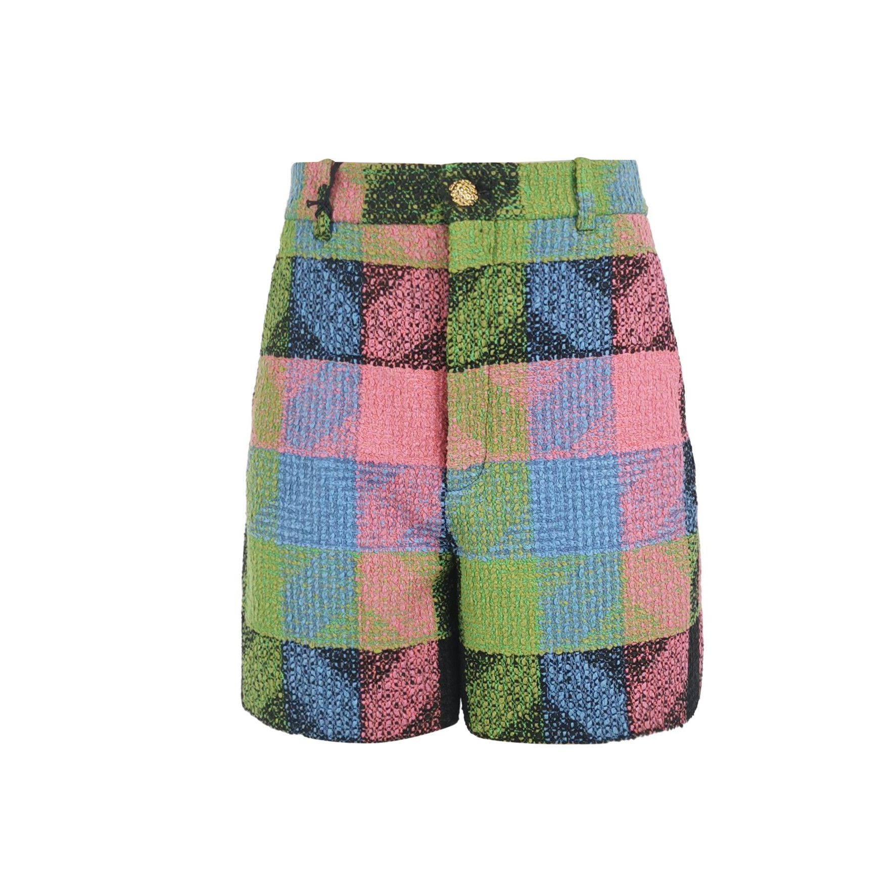 Gucci Gucci Plaid Tweed Shorts Size 36 Size 25" / US 0 / IT 36 - 1 Thumbnail