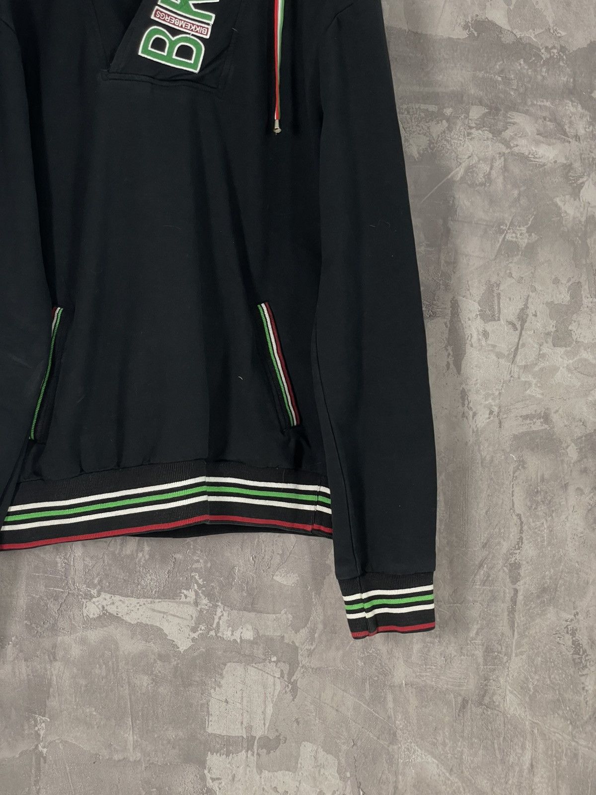 Dirk Bikkembergs × Vintage Vintage Dirk Bikkembergs “ Bikkembergs “ logo Hoodie Size US L / EU 52-54 / 3 - 6 Thumbnail