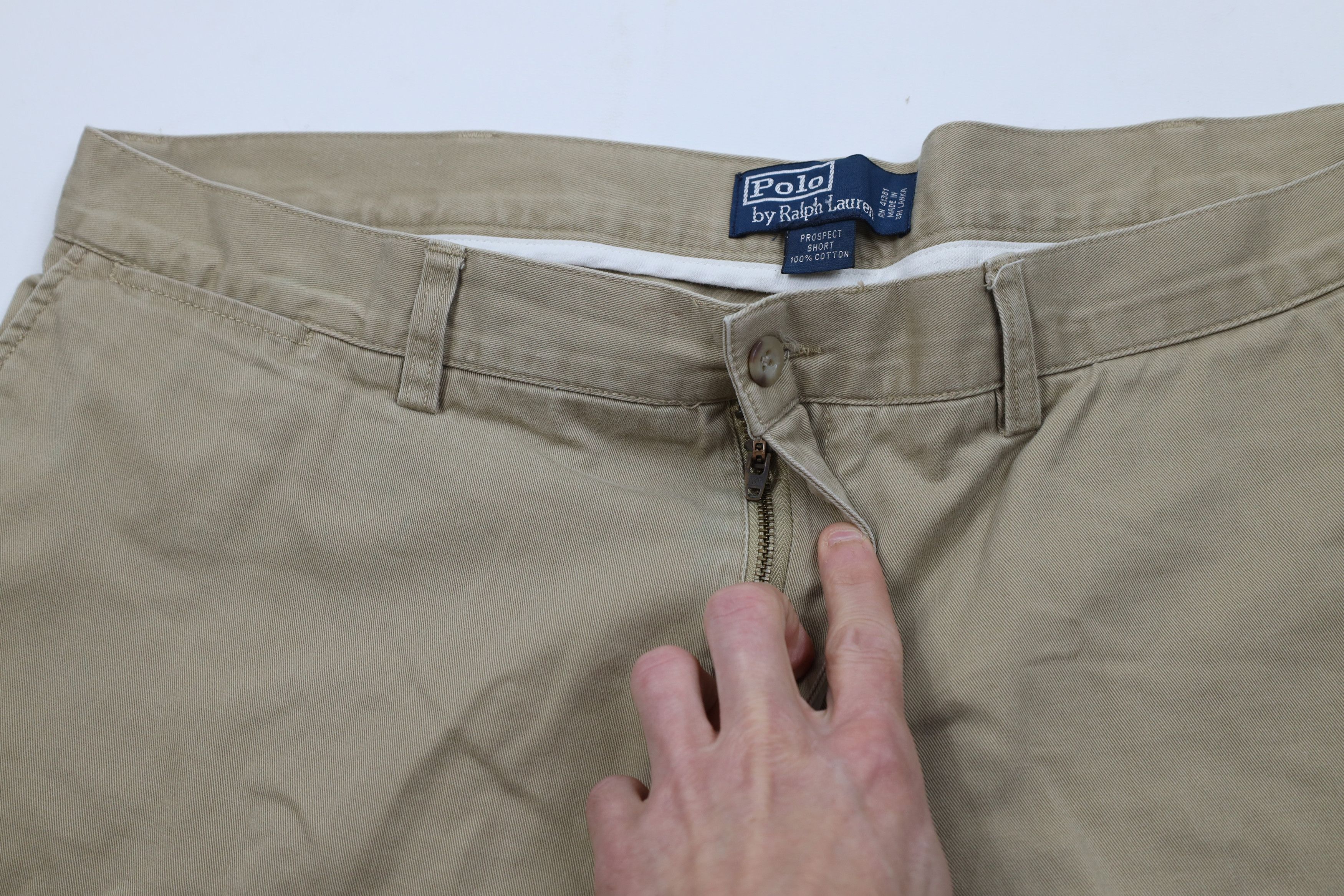 Ralph Lauren Vintage 90s Ralph Lauren Above Knee Chino Shorts Cotton Size US 40 / EU 56 - 5 Thumbnail