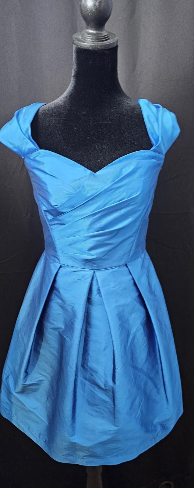 Other Alfred Sung Dress Vibrant Blue Womens Size S Size M / US 6-8 / IT 42-44 - 1 Thumbnail