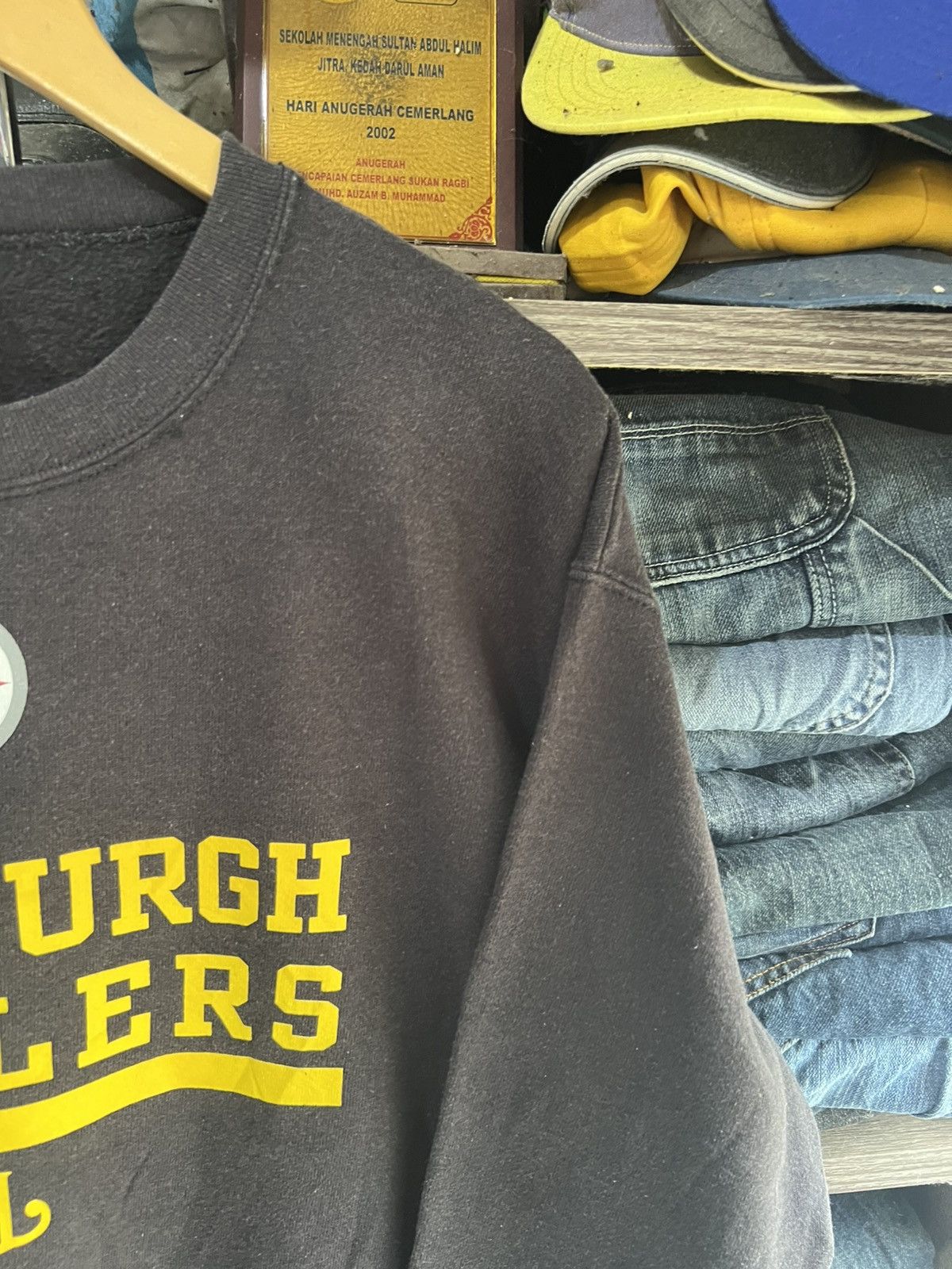 NFL 🔥Vintage NFL Pittsburgh Steelers Crewneck Sweatshirt Size US M / EU 48-50 / 2 - 5 Thumbnail