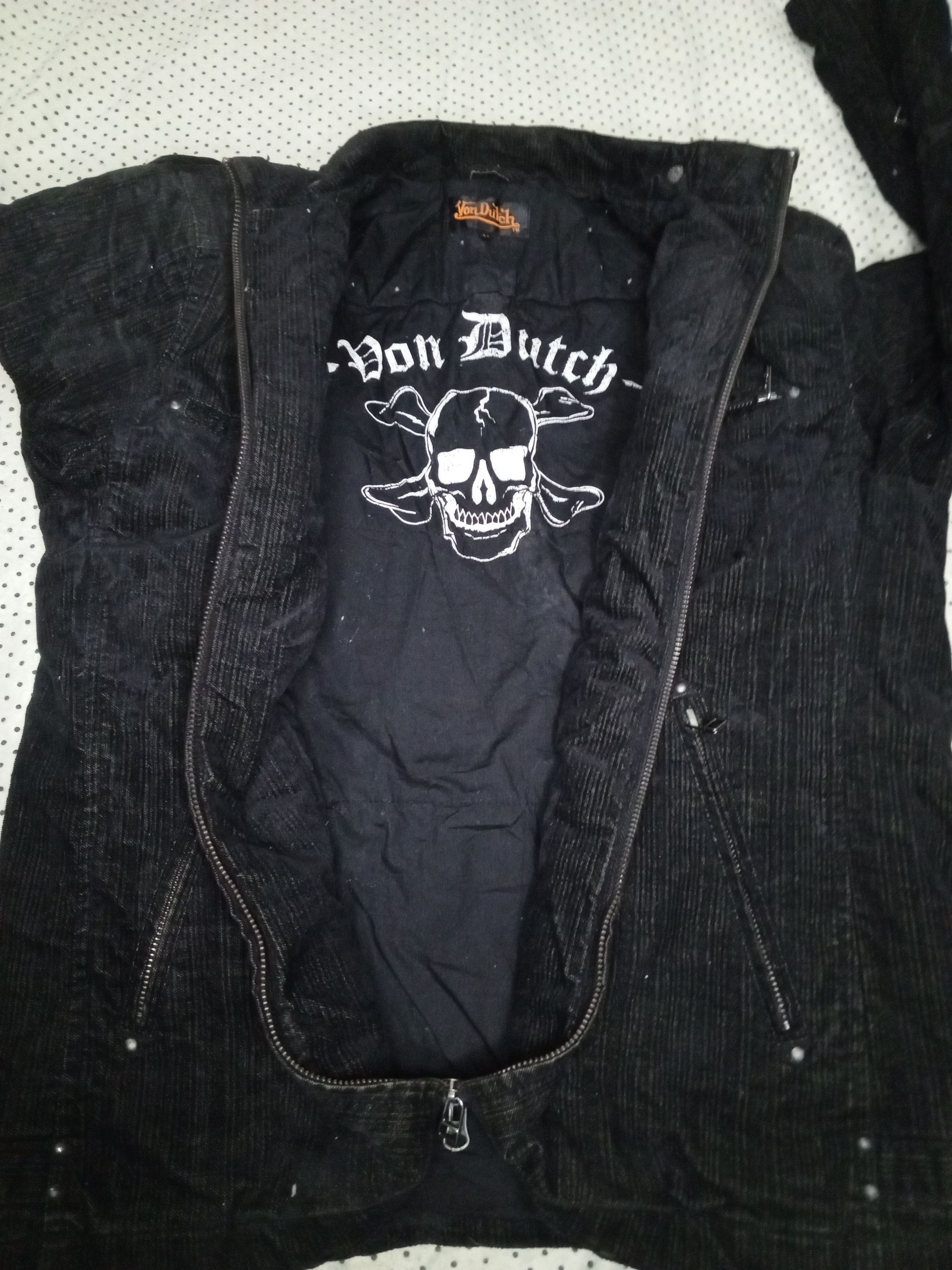 Von Dutch ‼️FREE SHIPPING ‼️VON DUTCH JACKET CORDUROY Size US L / EU 52-54 / 3 - 5 Thumbnail