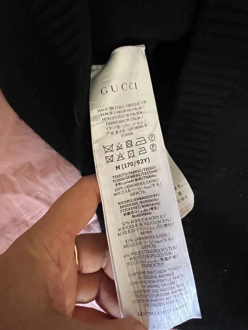 Gucci GucciAuthentic brand-new wool cardigan with tag jacket 2503 Size US M / EU 48-50 / 2 - 4 Thumbnail