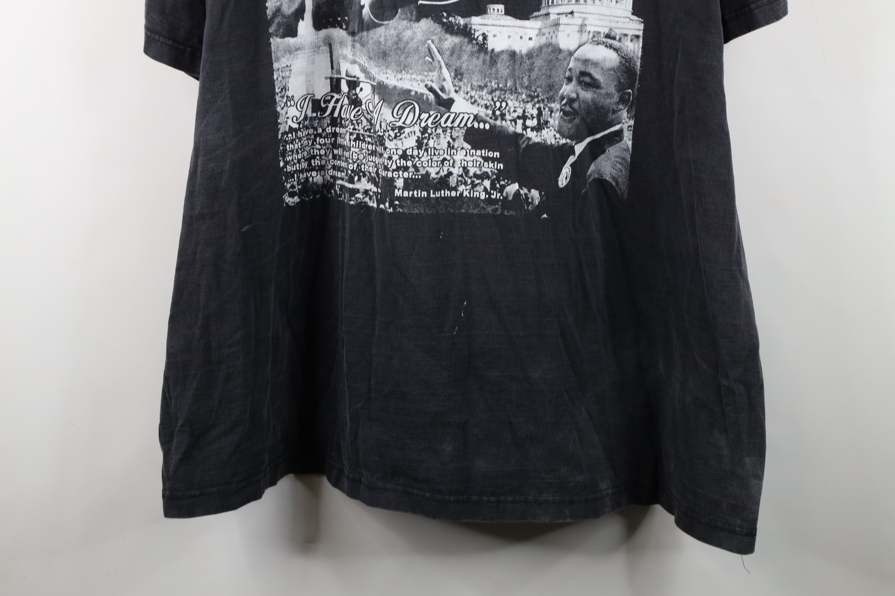 Vintage Vintage Y2K Streetwear President Barack Obama MLK Jr T-Shirt Size US XXL / EU 58 / 5 - 3 Thumbnail