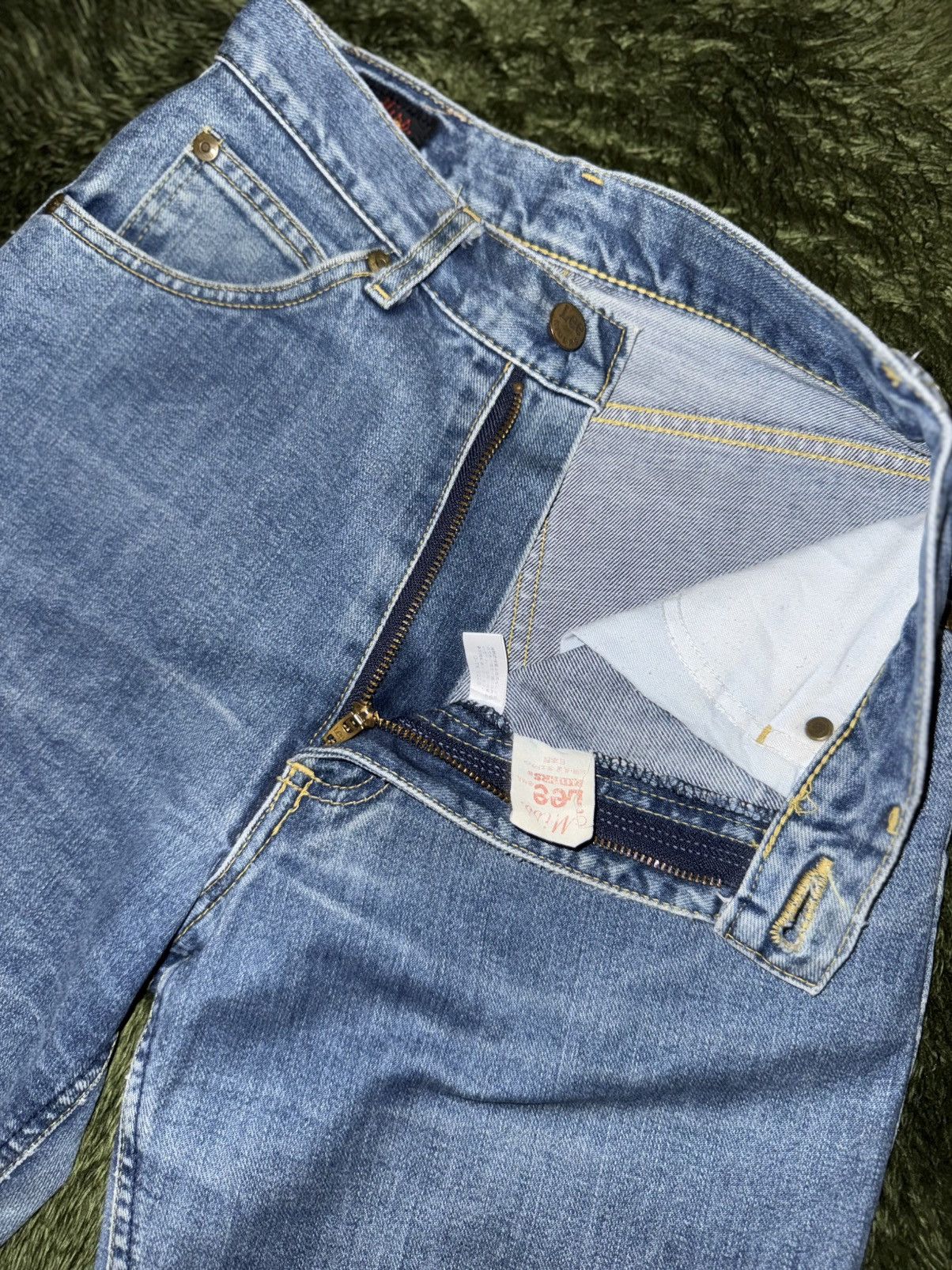 Lee [29x29] 90s Lee Riders Japan Made Denim Pants Size 29" - 3 Thumbnail