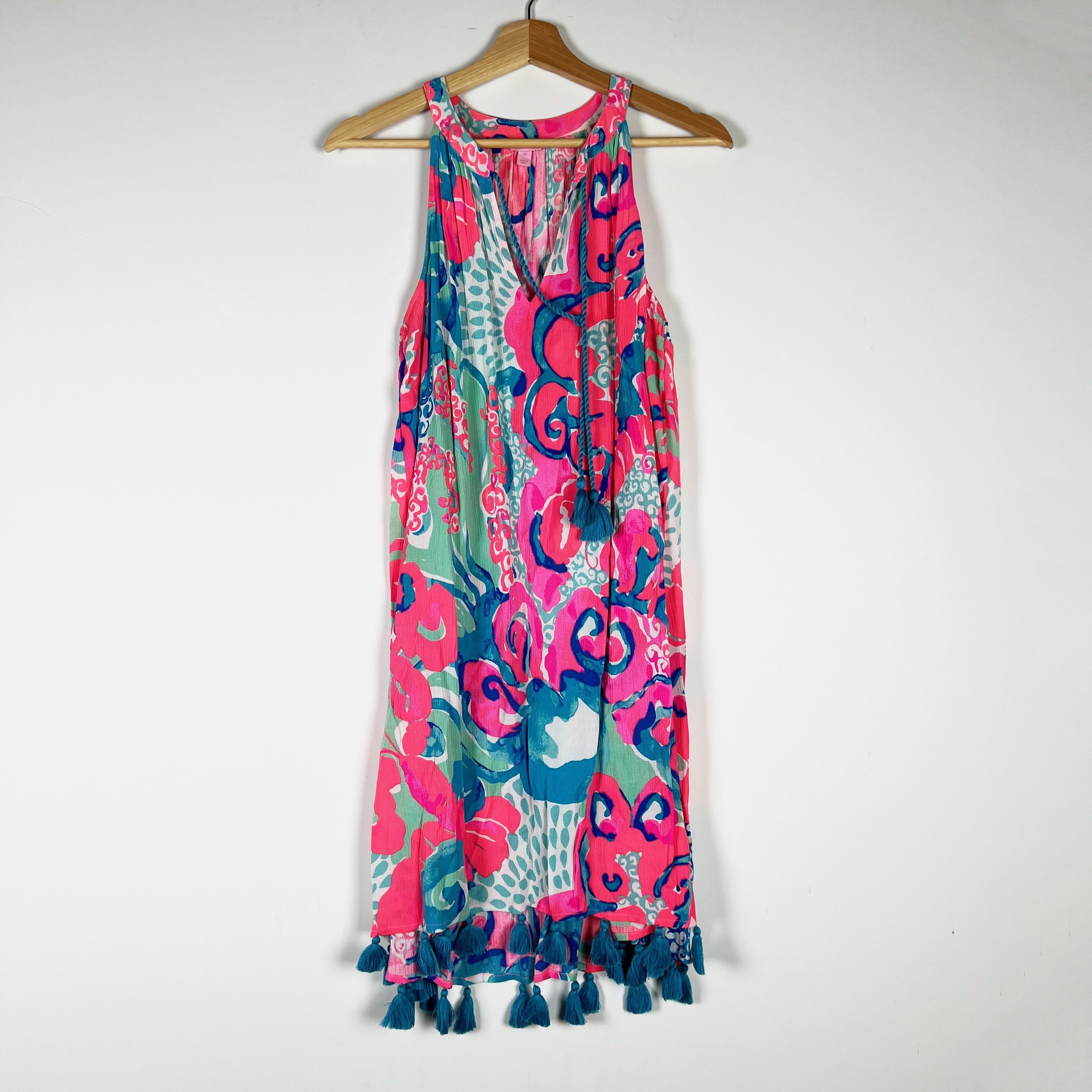 Lilly Pulitzer Lilly Pulitzer Roxi Sleeveless Tassel Size XS / US 0-2 / IT 36-38 - 1 Thumbnail