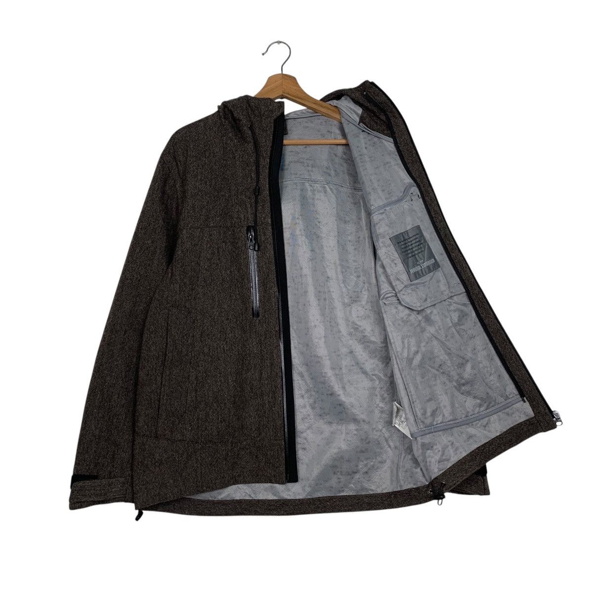 Journal Standard Japanese Brand Journal Standard Hooded Wool Jacket Size US L / EU 52-54 / 3 - 9 Thumbnail