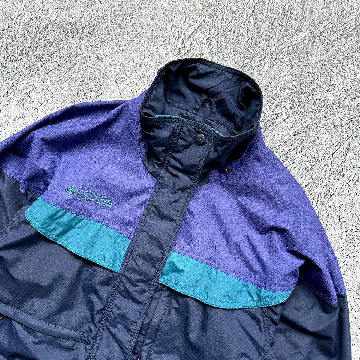Columbia Vintage Women’s Nylon Jacket Columbia Blue Size: S Size S / US 4 / IT 40 - 6 Thumbnail