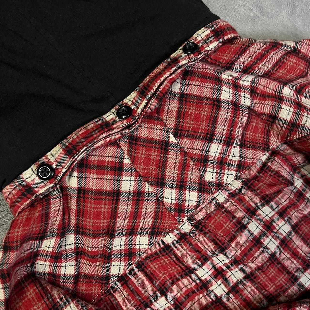 Number (N)ine 2000s PPFM Margiela Y's Asymmetric Bono Shirt y2k Lgb Ifsix Size US M / EU 48-50 / 2 - 4 Thumbnail