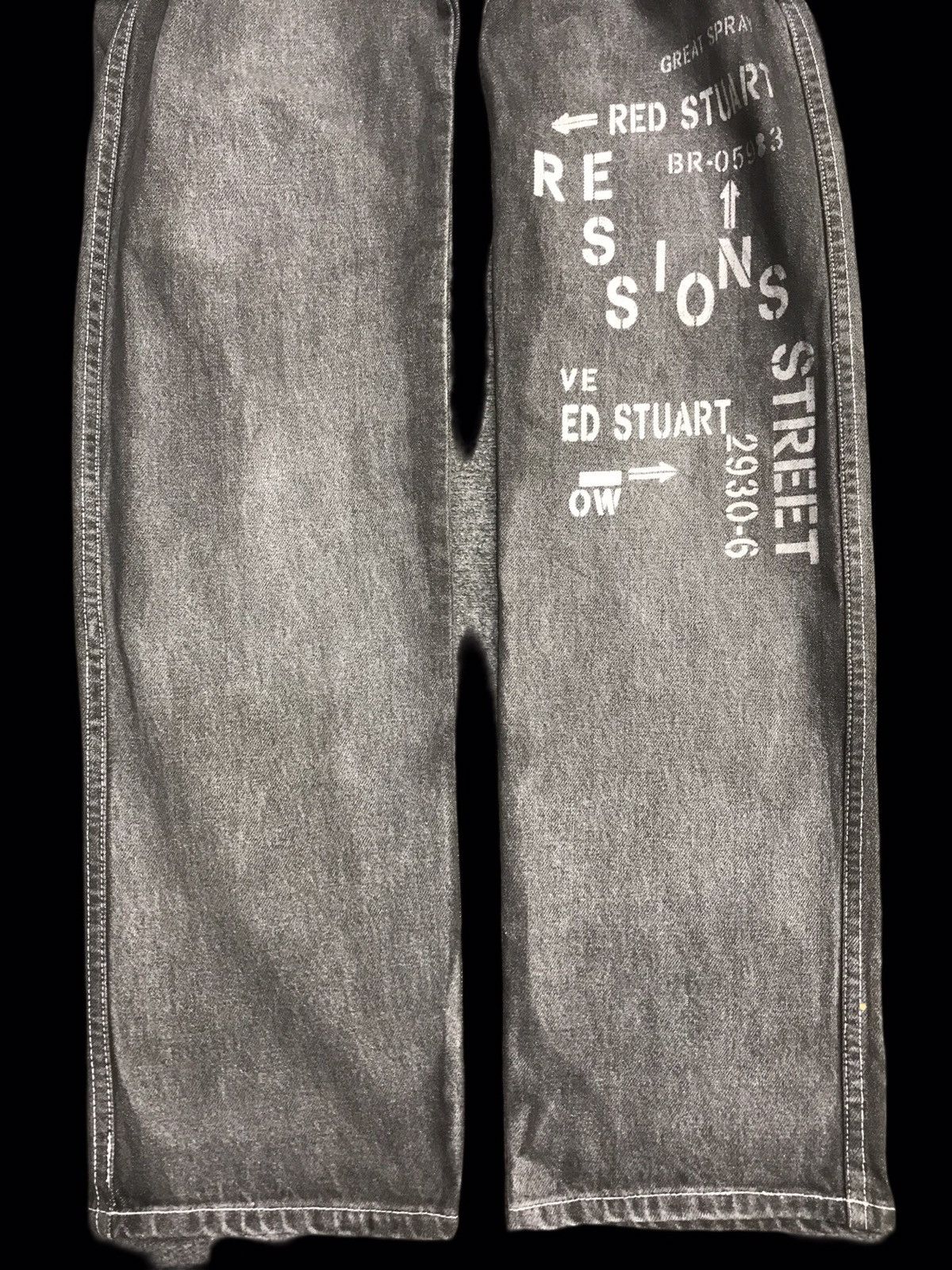 Japanese Brand 💥ARCHIVAL💥RED STUART Rare 3D Pockets Cargo Denim F65 Size US 34 / EU 50 - 4 Thumbnail
