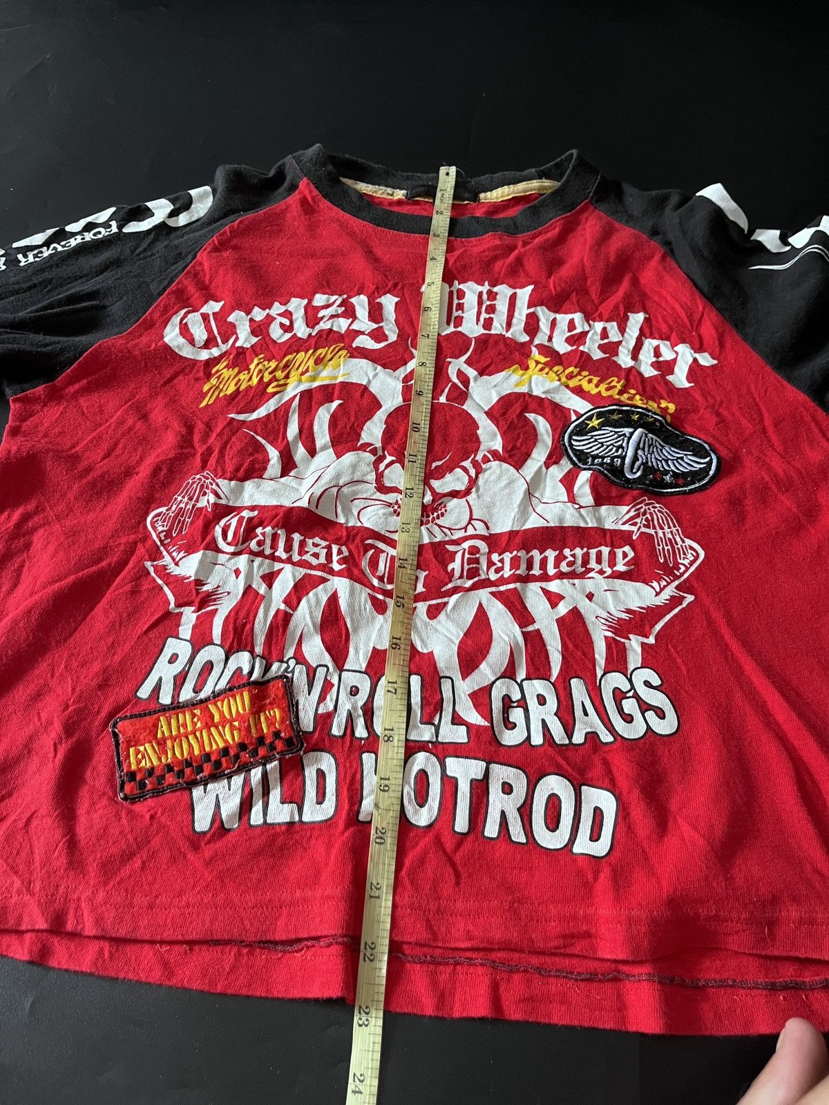 Japanese Brand Japanese CRAZY WHEELER LONG SLEEVE Size US M / EU 48-50 / 2 - 9 Thumbnail