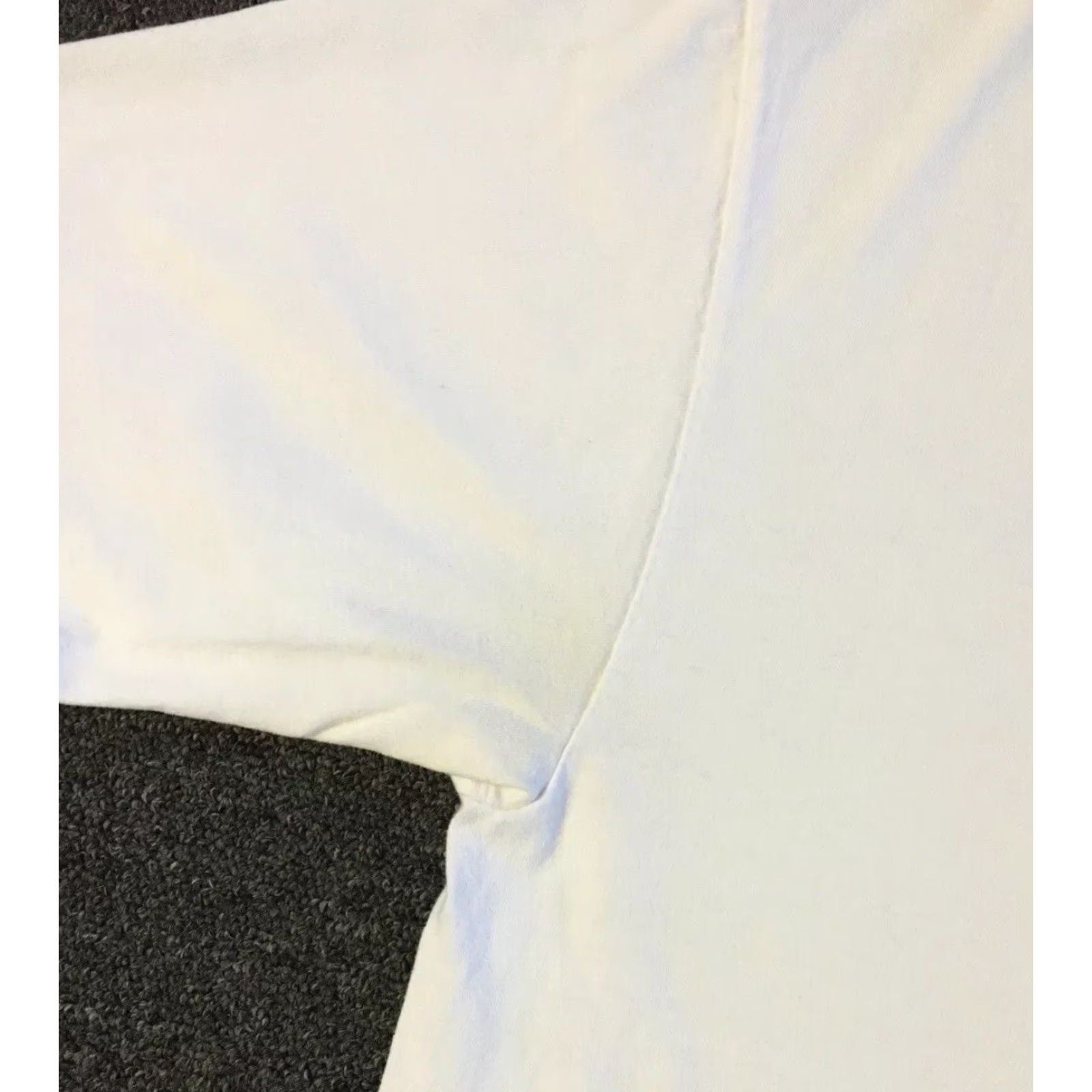 Vintage VINTAGE Shirt Men L White 90s Distressed Trendy Grunge Punk Biker Tattoo Track Trucker Skate Surf 80s 90s Size US L / EU 52-54 / 3 - 6 Thumbnail
