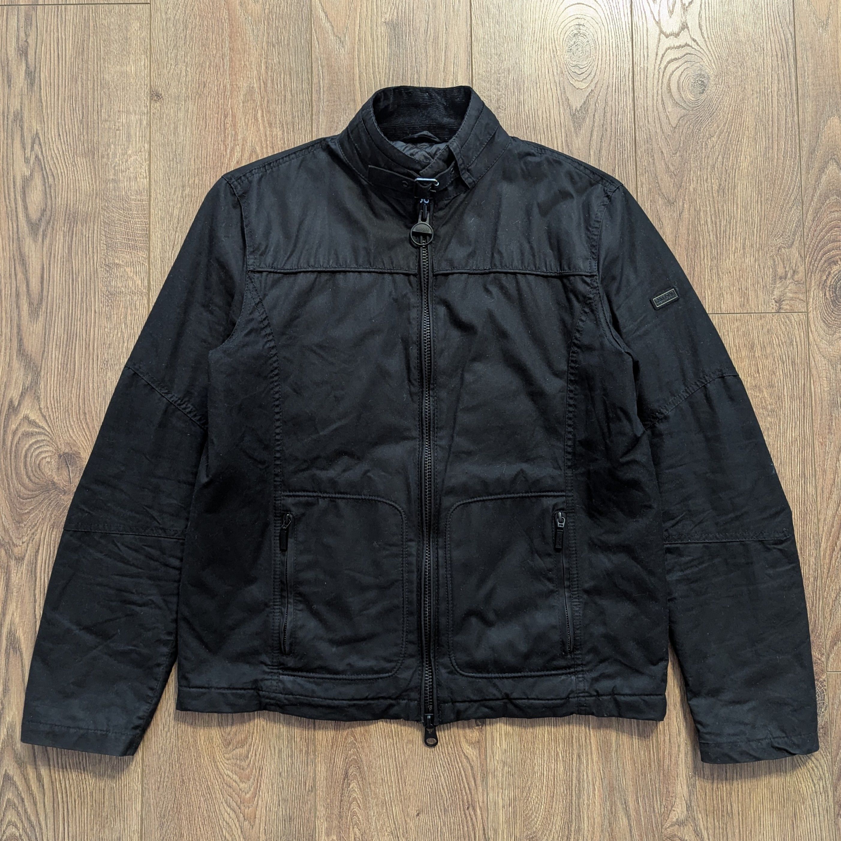 Barbour Barbour Winter Track International Wax Jacket Motorcycle Size US M / EU 48-50 / 2 - 20 Thumbnail
