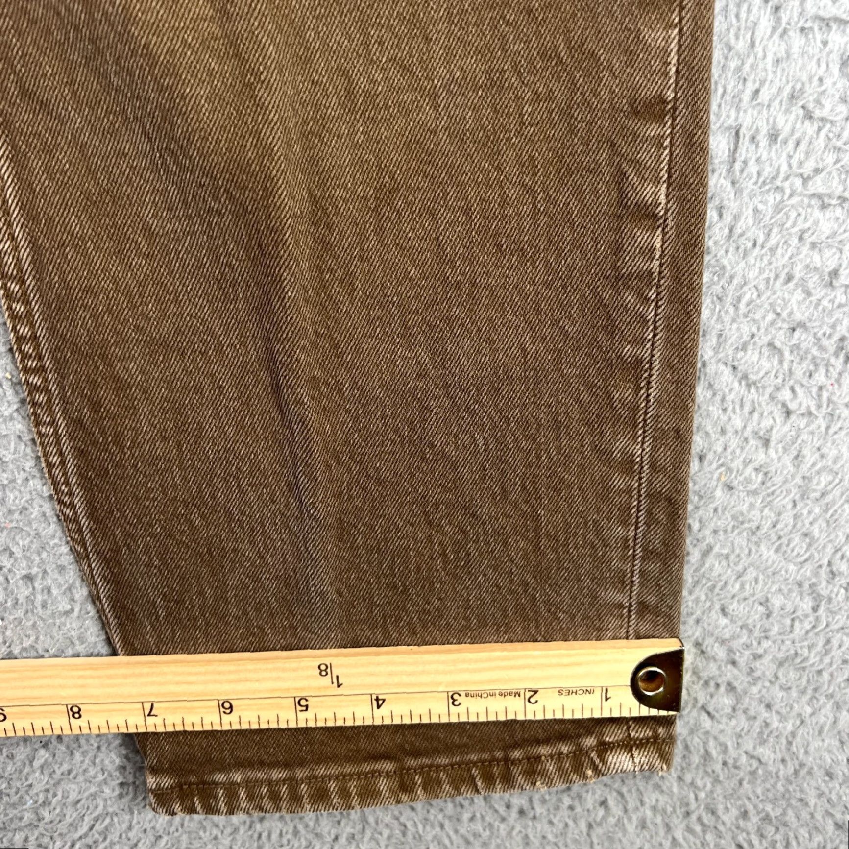 Abercrombie & Fitch Abercrombie & Fitch Jeans Womens 4 Straight 90s Ultra High Rise Denim Cotton Spandex 5-Pocket Brown Size 27" / US 4 / IT 40 - 2 Thumbnail