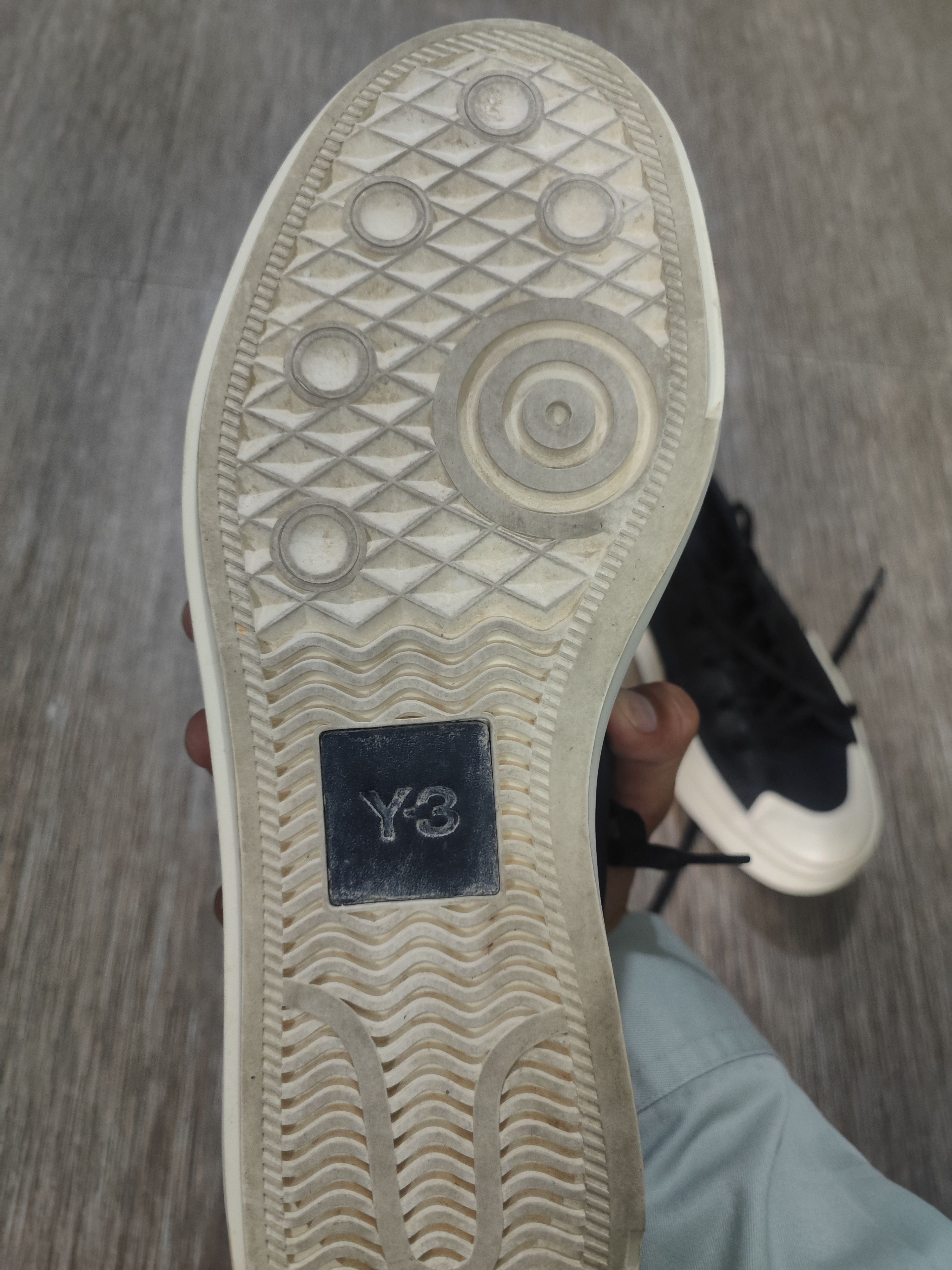 Y-3 Adidas × Y-3 Y3 Ajatu court Low Size US 10.5 / EU 43-44 - 9 Thumbnail