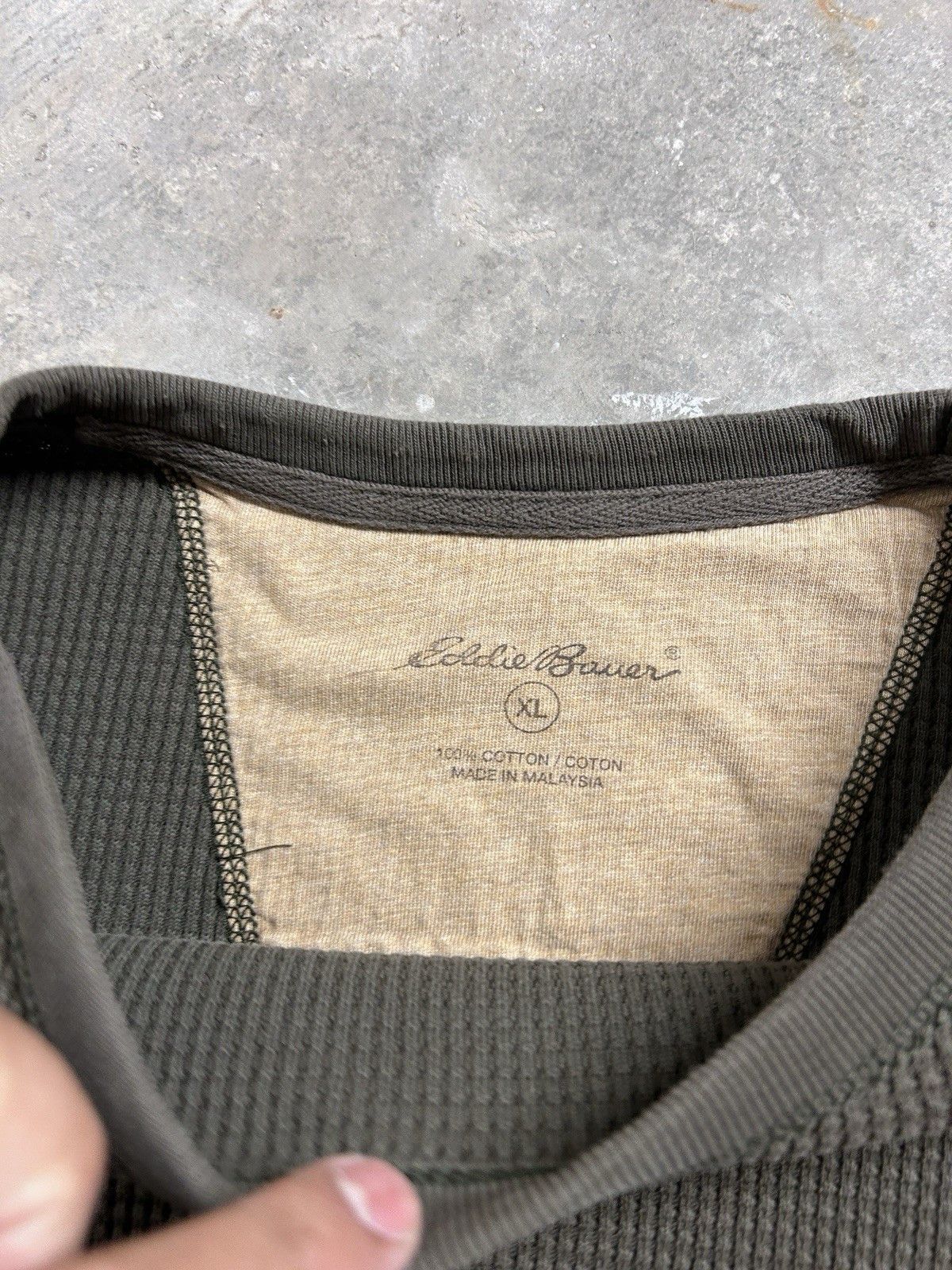 Eddie Bauer Eddie Bauer Shirt Mens XL Thermal Crew Long Sleeve Cotton Size US XL / EU 56 / 4 - 2 Thumbnail