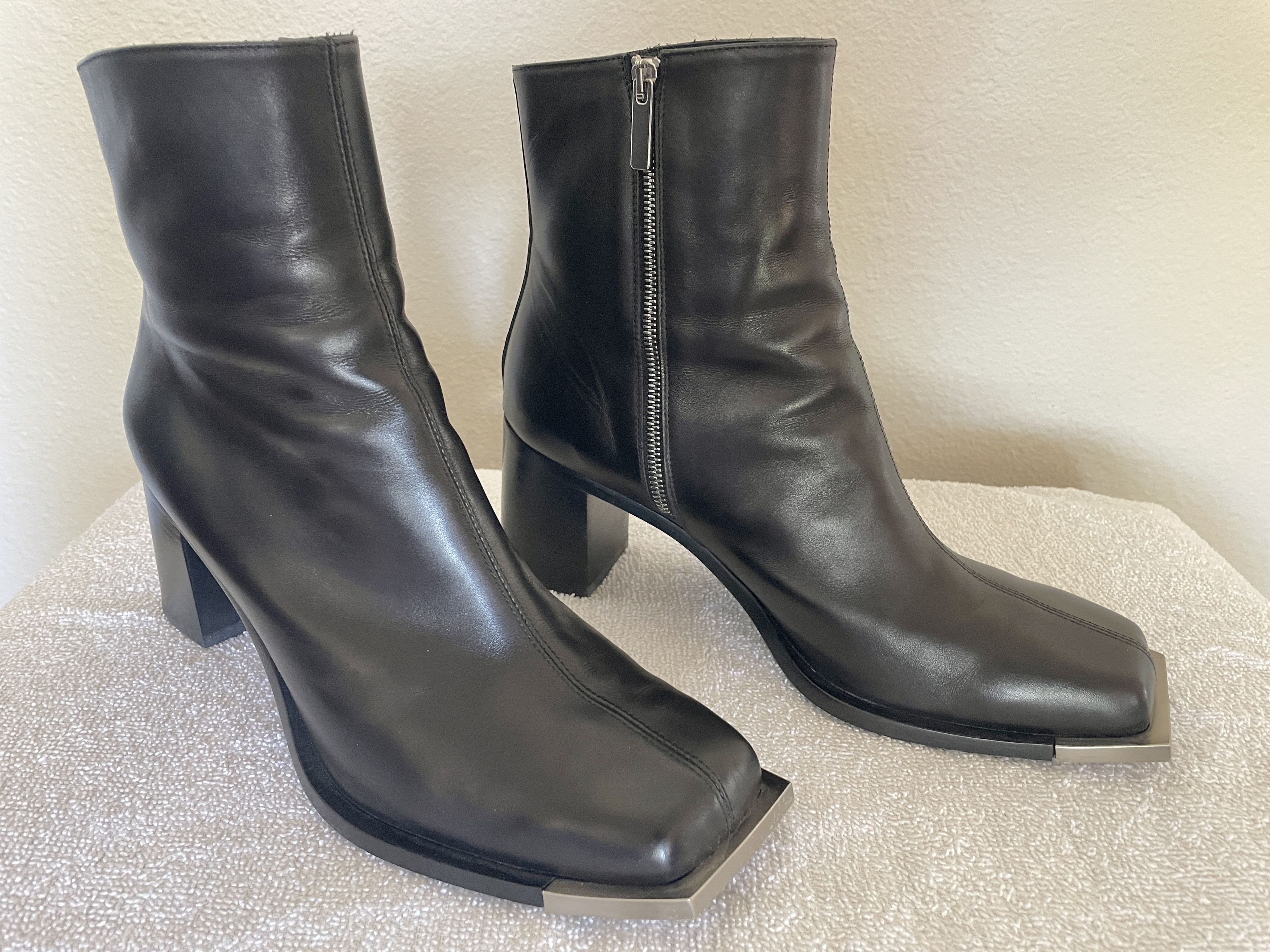 Peter Do Rare Size - Everyday Silver Trim Boots Size US 12 / EU 45 - 2 Thumbnail