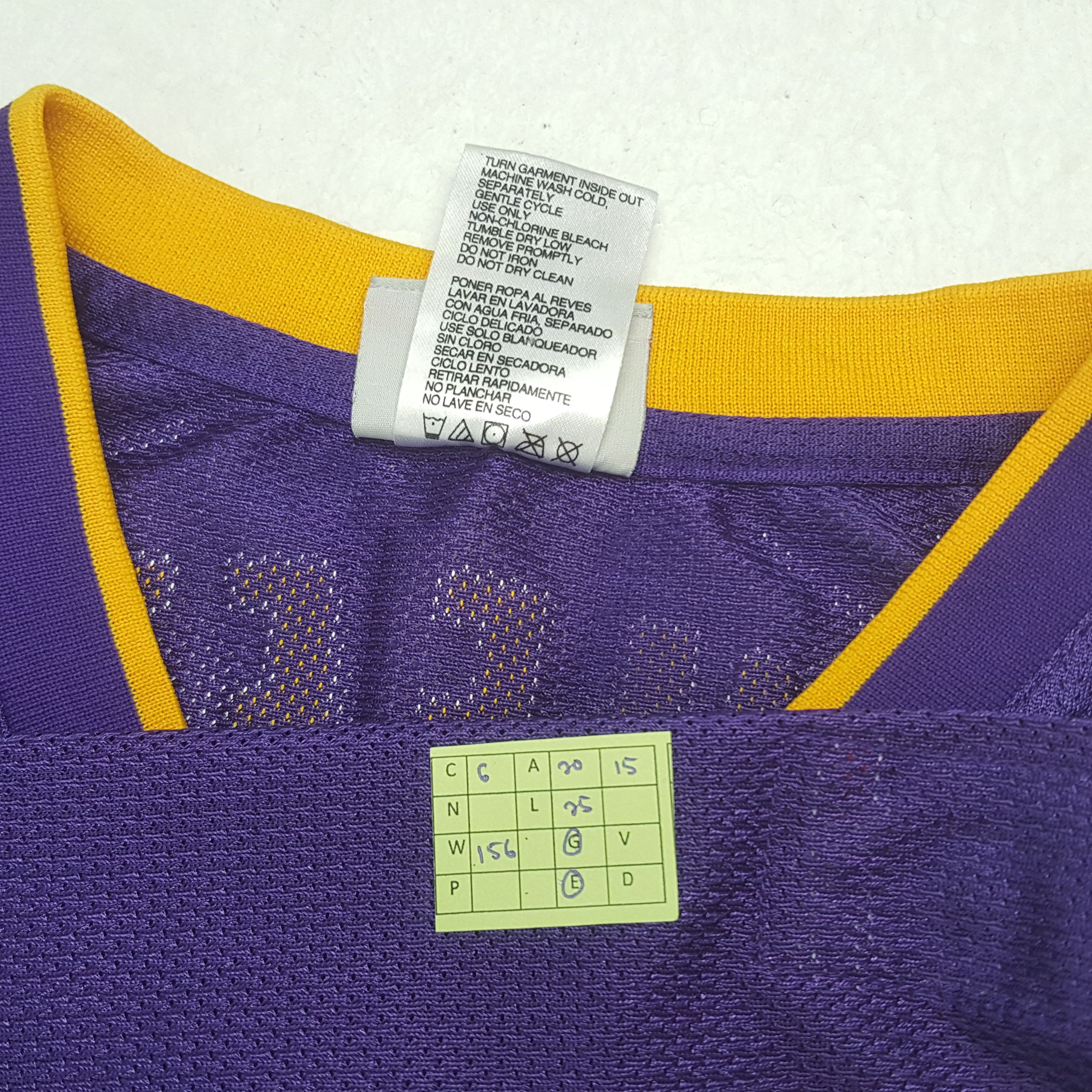 Reebok Vintage Reebok Lakers 8 Basketball Team NBA Jersey RR6 Size US M / EU 48-50 / 2 - 6 Thumbnail