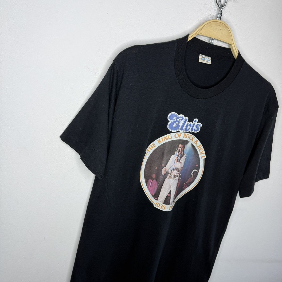 Band Tees Vintage 80s Elvis Presley Graphic Tee Size US M / EU 48-50 / 2 - 3 Thumbnail
