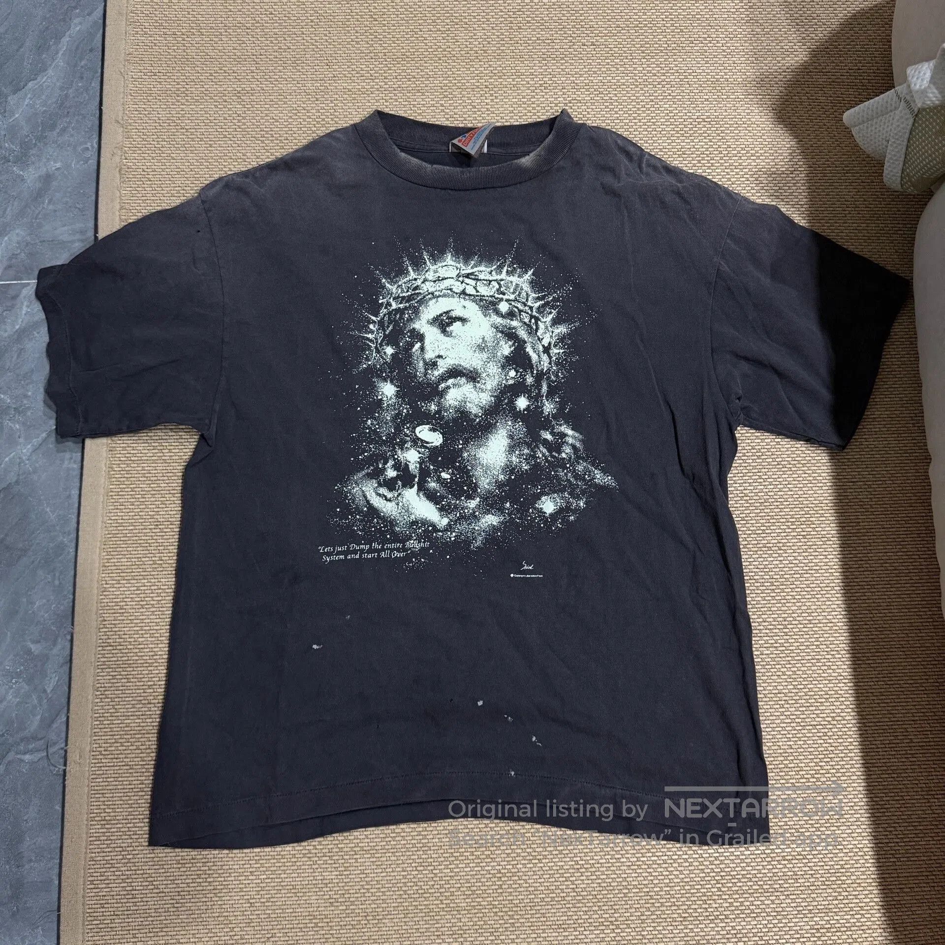 Saint Michael Saint Michael Vintage Graphic T. Size US L / EU 52-54 / 3 - 1 Thumbnail