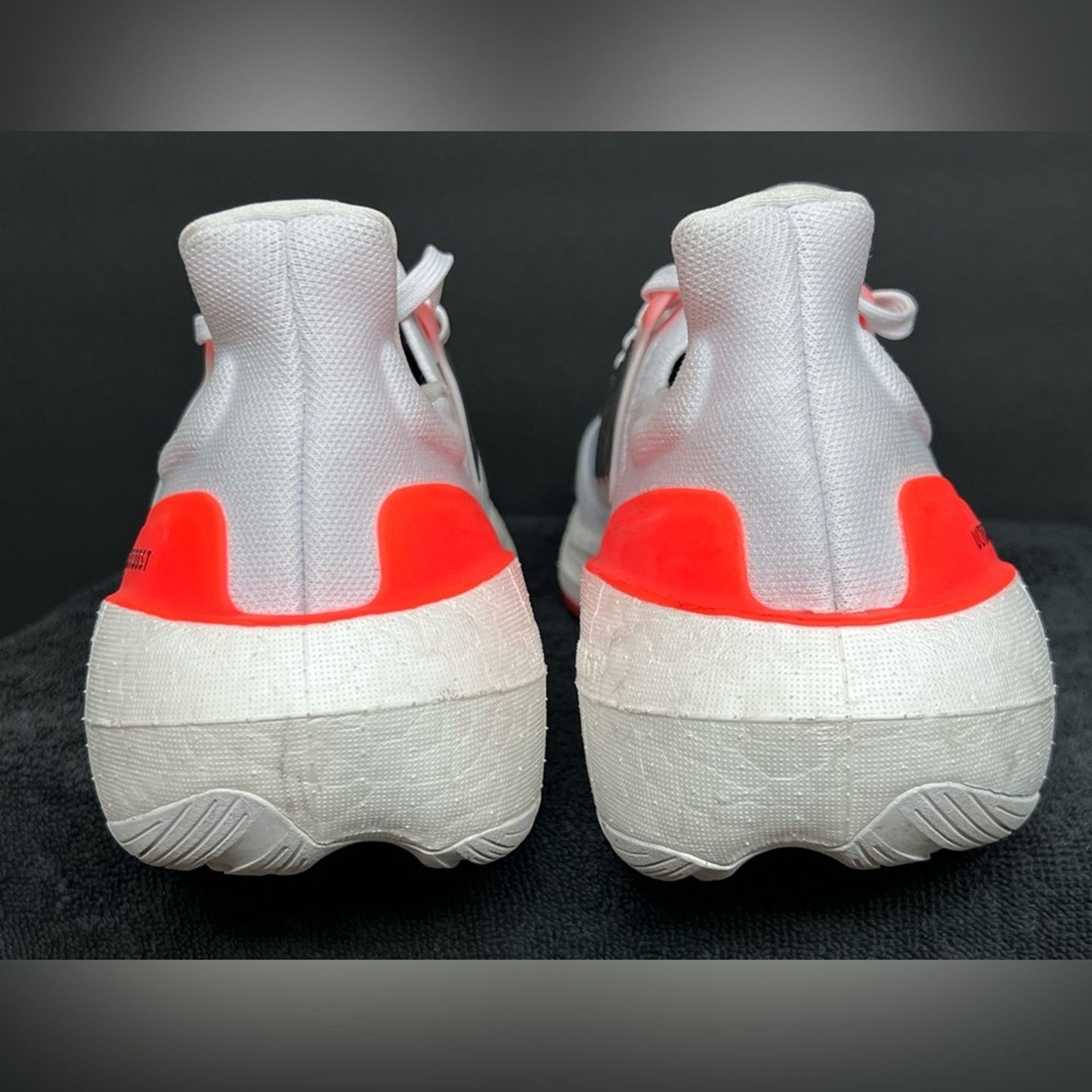 Adidas Adidas UltraBoost Men's White Black Solar Red Running Shoes Size US 13 / EU 46 - 6 Thumbnail