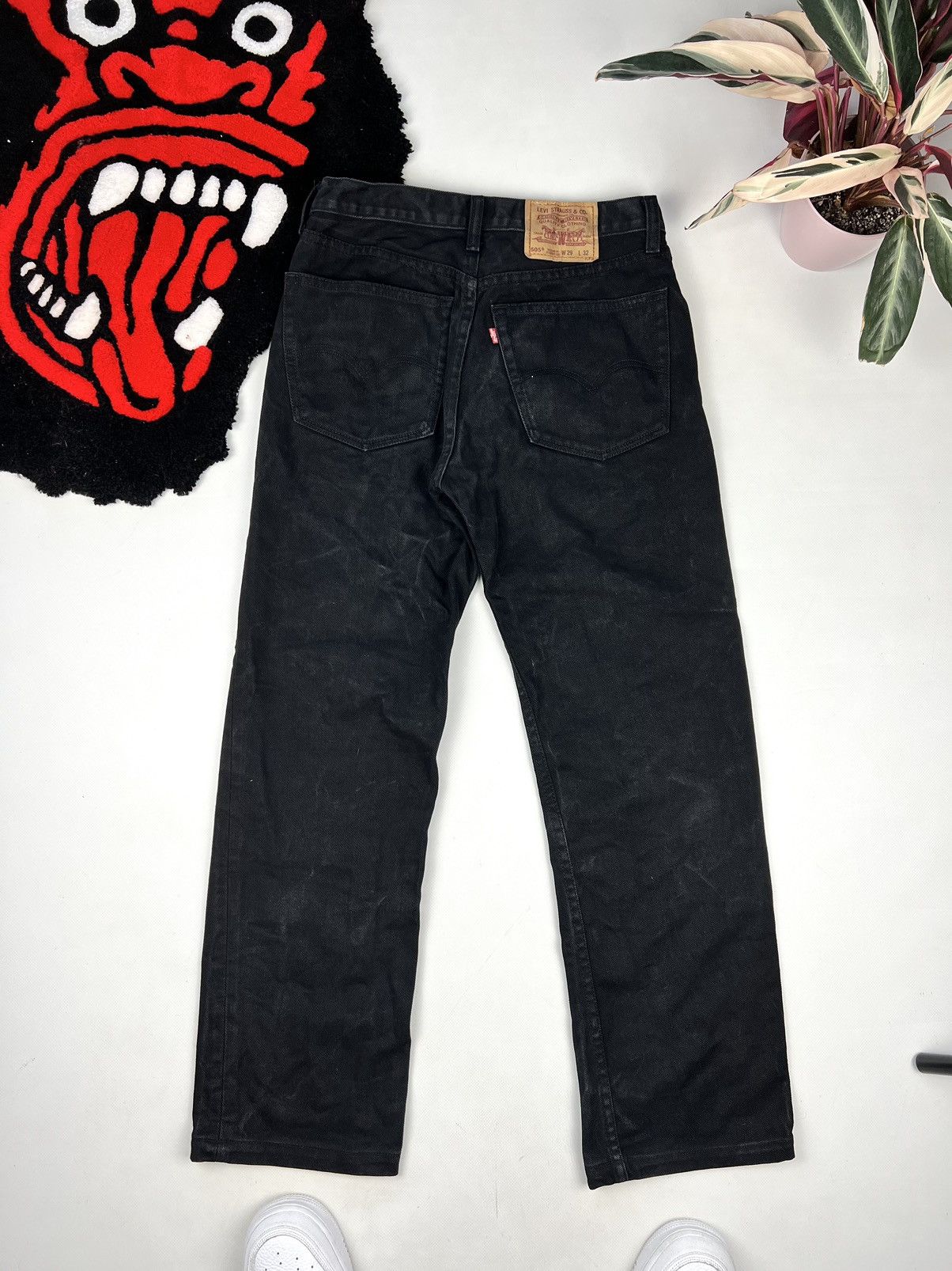 Levi's Vintage 505 Levi's Big E Denim Pants stone washed Size US 29 - 1 Thumbnail