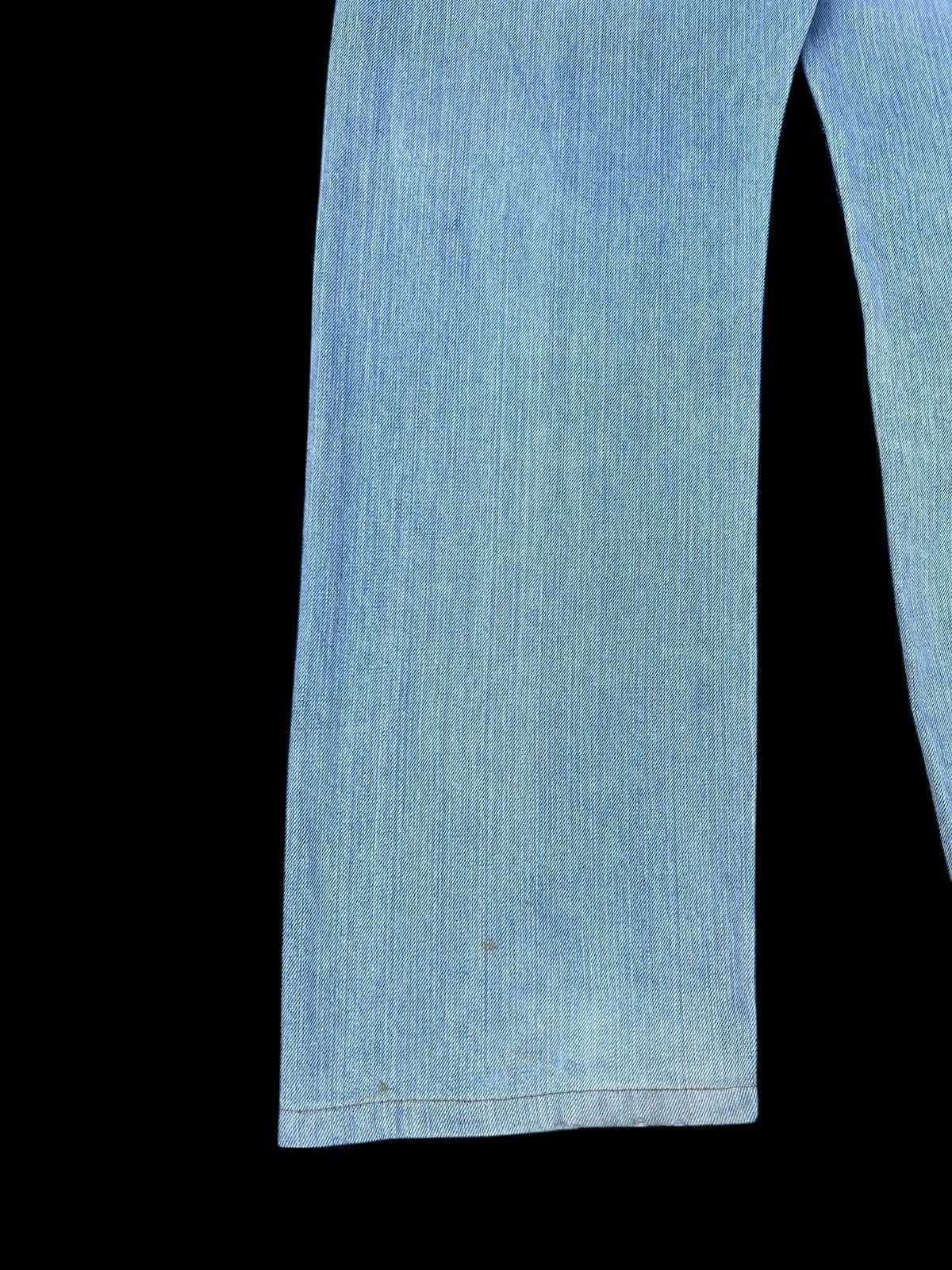 Edwin 2000s Edwin 505 Distressed Aging Mud Denim Selvedge Jeans Size US 32 / EU 48 - 17 Thumbnail