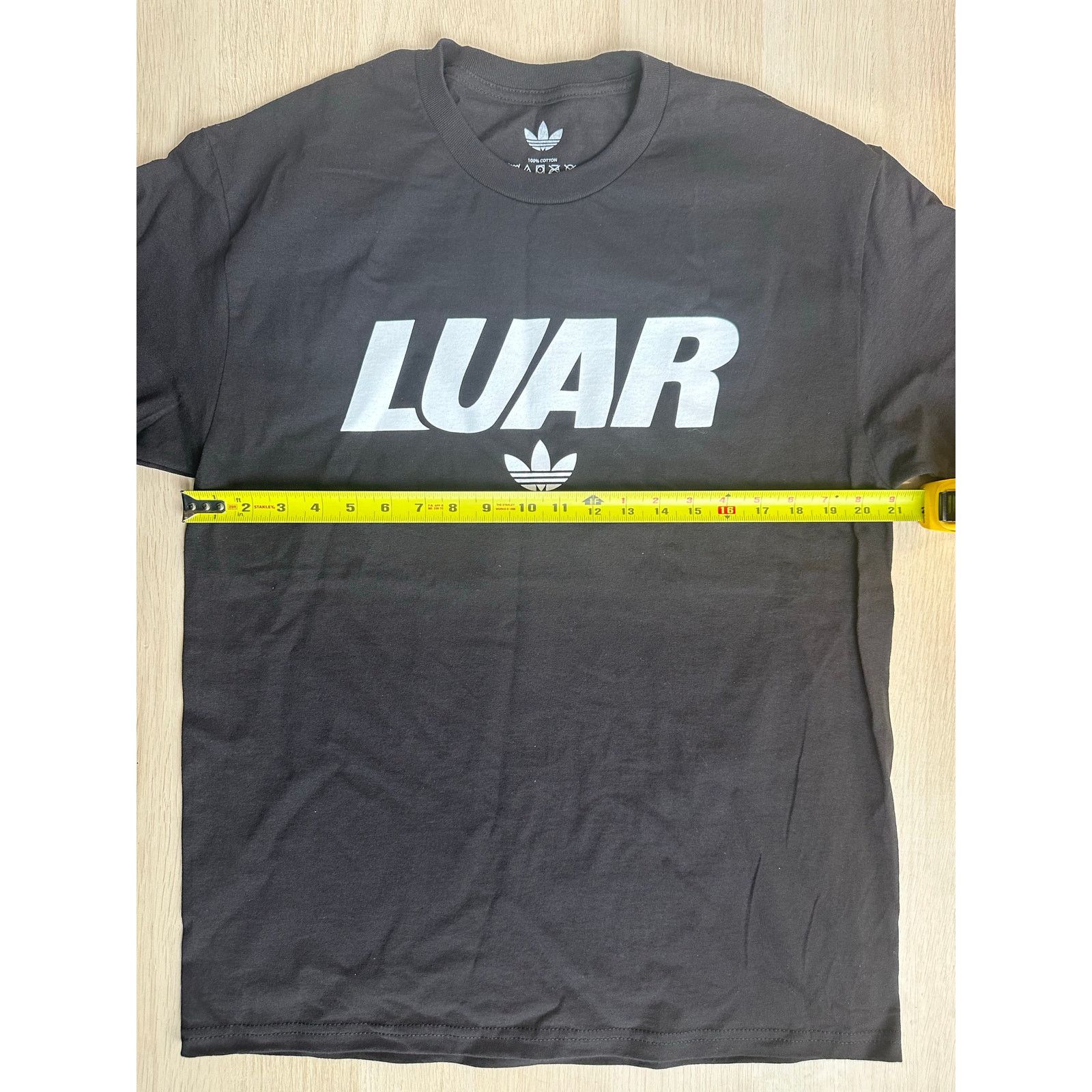 Adidas Rare Adidas x LUAR NYFW Black T-Shirt - Size L - New Size US L / EU 52-54 / 3 - 4 Thumbnail