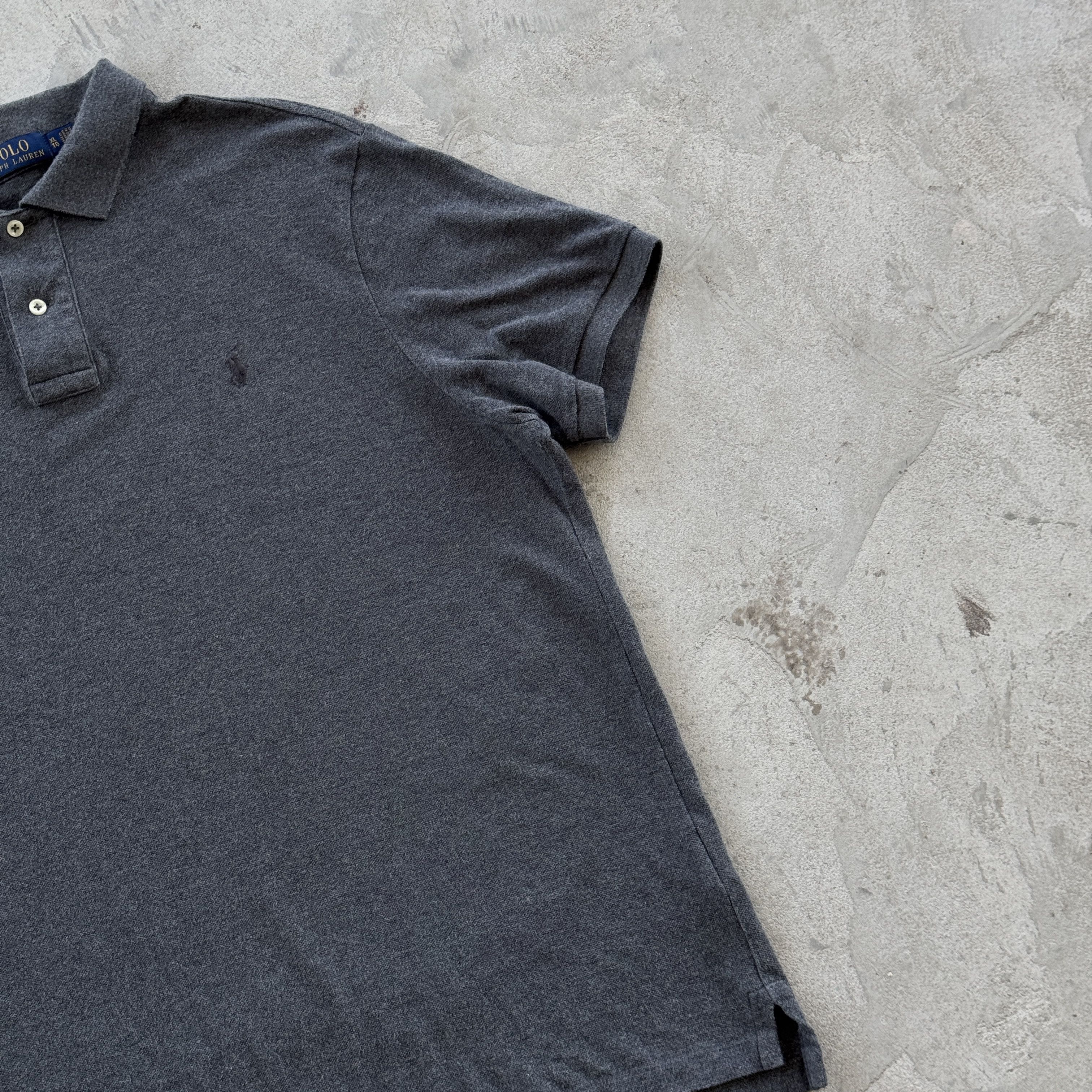Polo Ralph Lauren Polo Ralph Lauren Mens Short Sleeve Grey Polo Shirt XL Size US XL / EU 56 / 4 - 2 Thumbnail