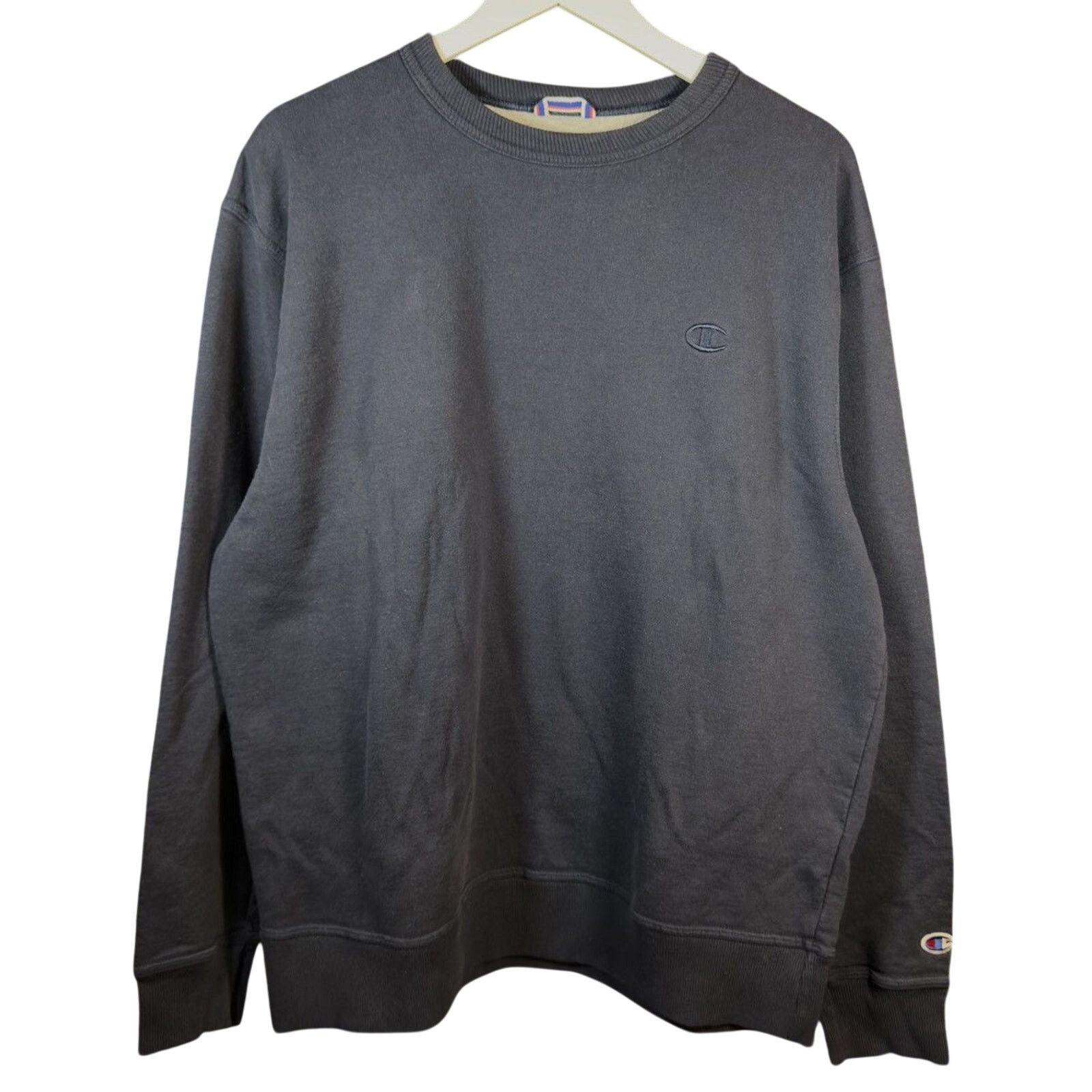 Champion Champion Powerblend Embroidered Logo Crewneck Sweatshirt Size US L / EU 52-54 / 3 - 1 Thumbnail