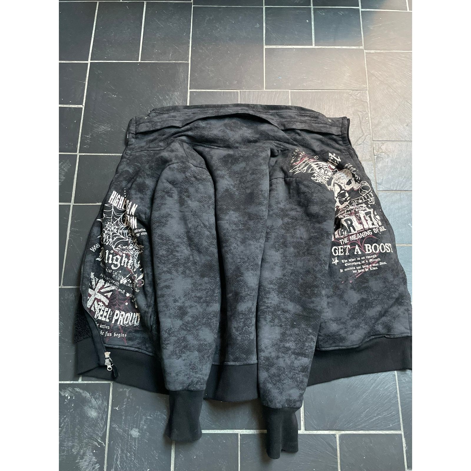 If Six Was Nine If Six Was Nine Japanese Brand Poem Zip Up Large Size US L / EU 52-54 / 3 - 7 Thumbnail