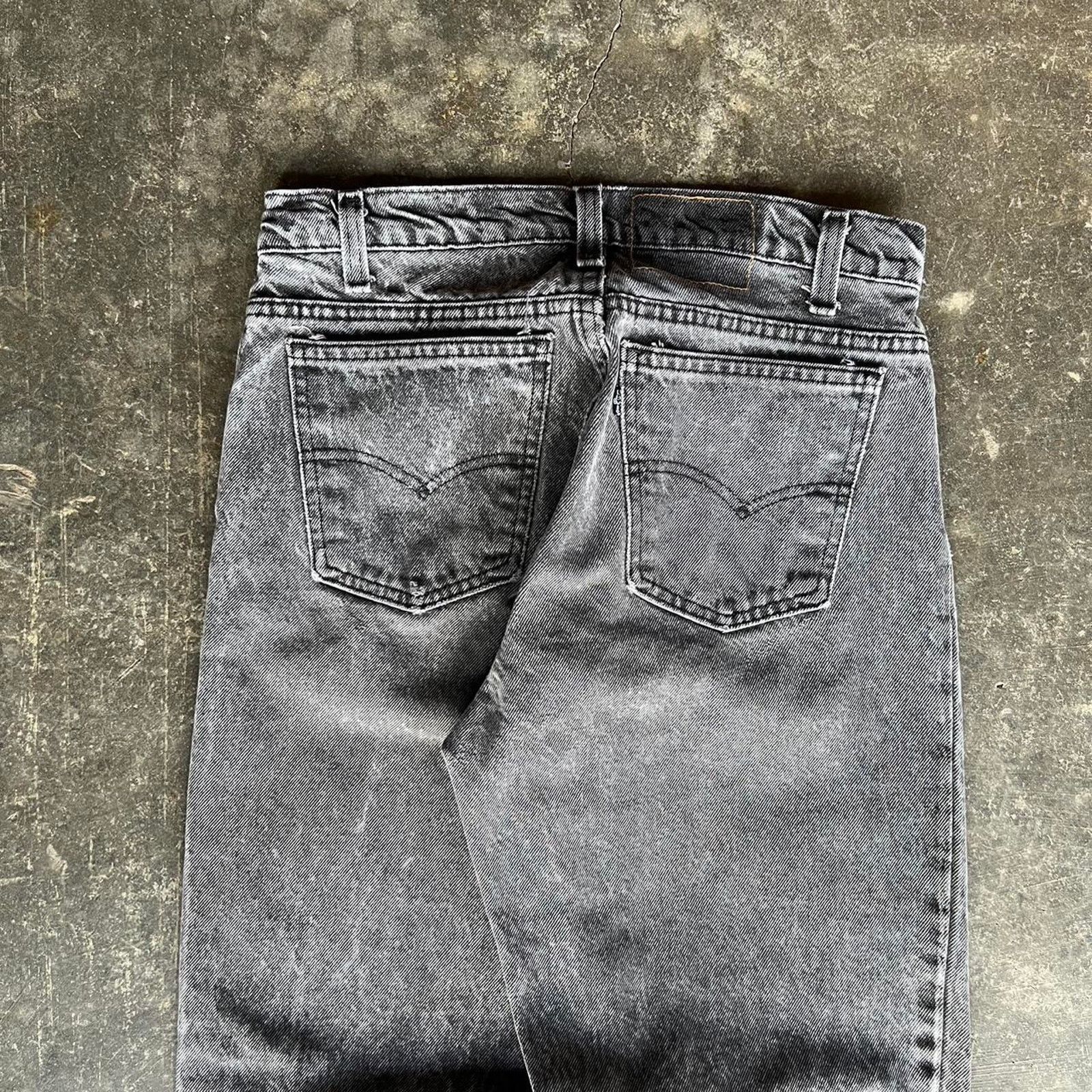 Levi's Vintage 90s black levis jeans USA Size US 30 / EU 46 - 3 Thumbnail
