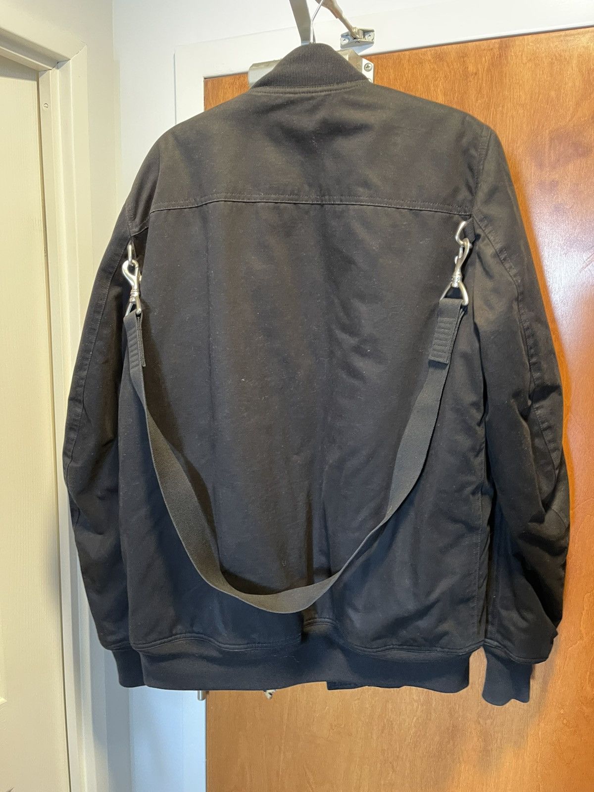 Rick Owens Drkshdw Rick Owens DRKSHDW Strapped Padded Bomber Size US M / EU 48-50 / 2 - 2 Thumbnail
