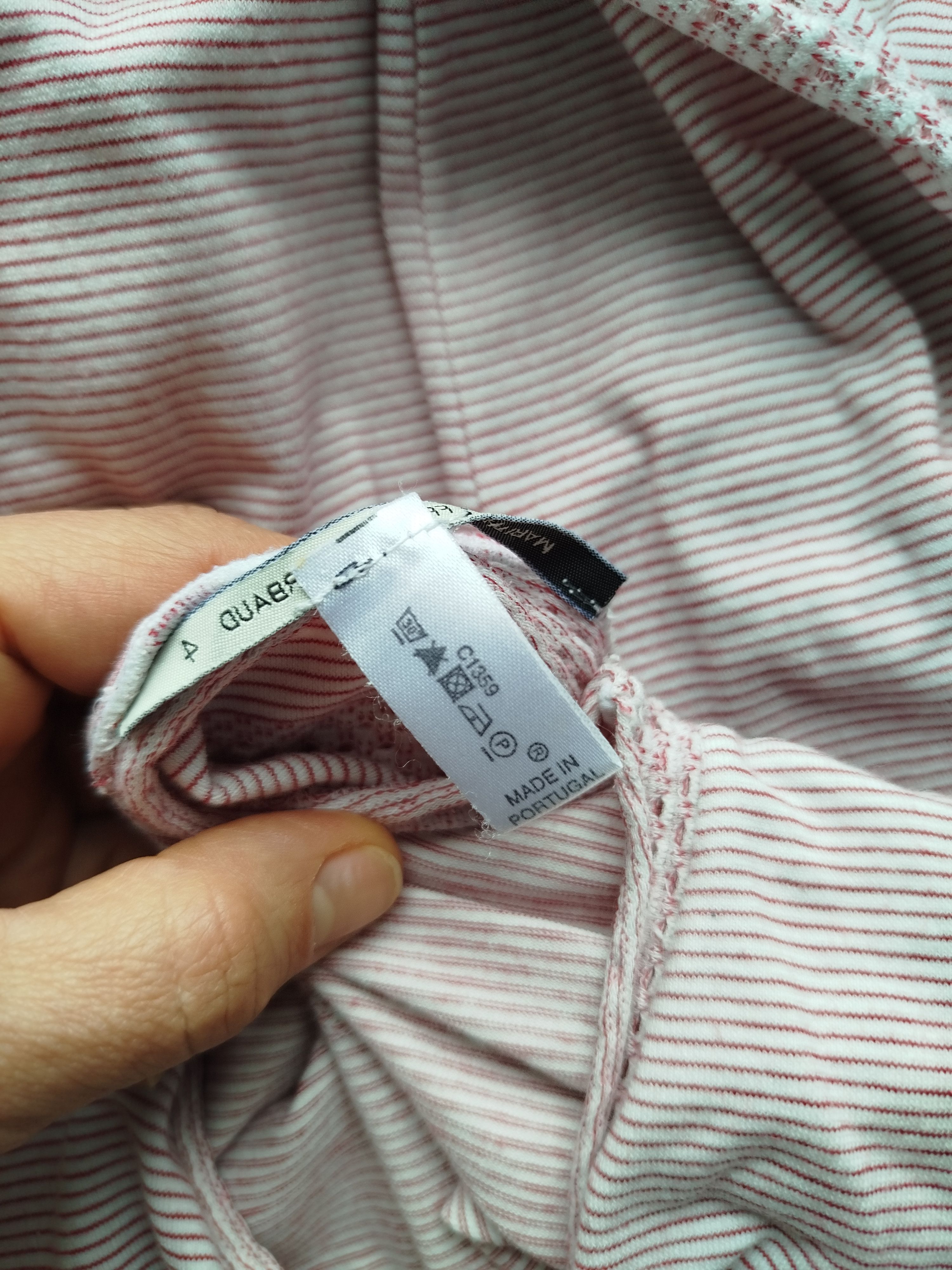 Marithe + Francois Girbaud Top Long Sleeve Striped Fitted Jersey Vintage Y2K Size 4/XL Size XL / US 12-14 / IT 48-50 - 15 Thumbnail