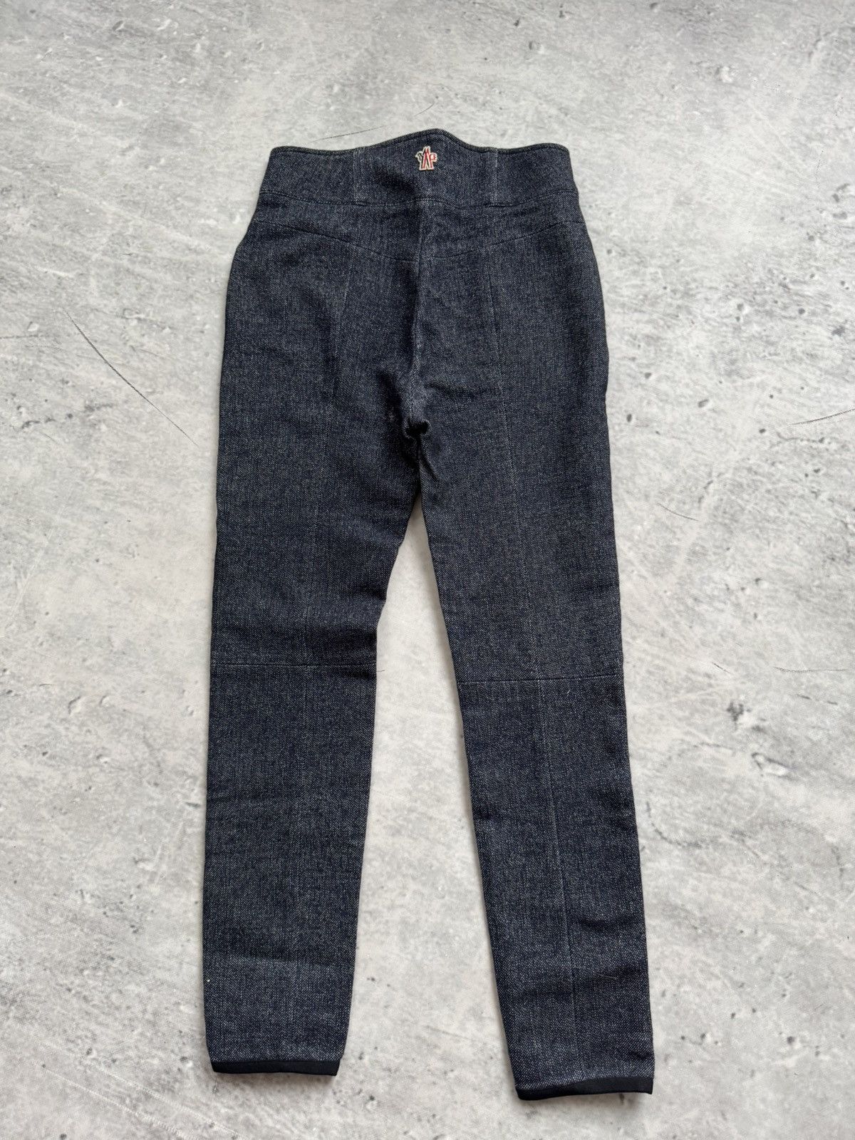 Moncler Moncler Grenoble pants blue for woman Size 27" / US 4 / IT 40 - 2 Thumbnail