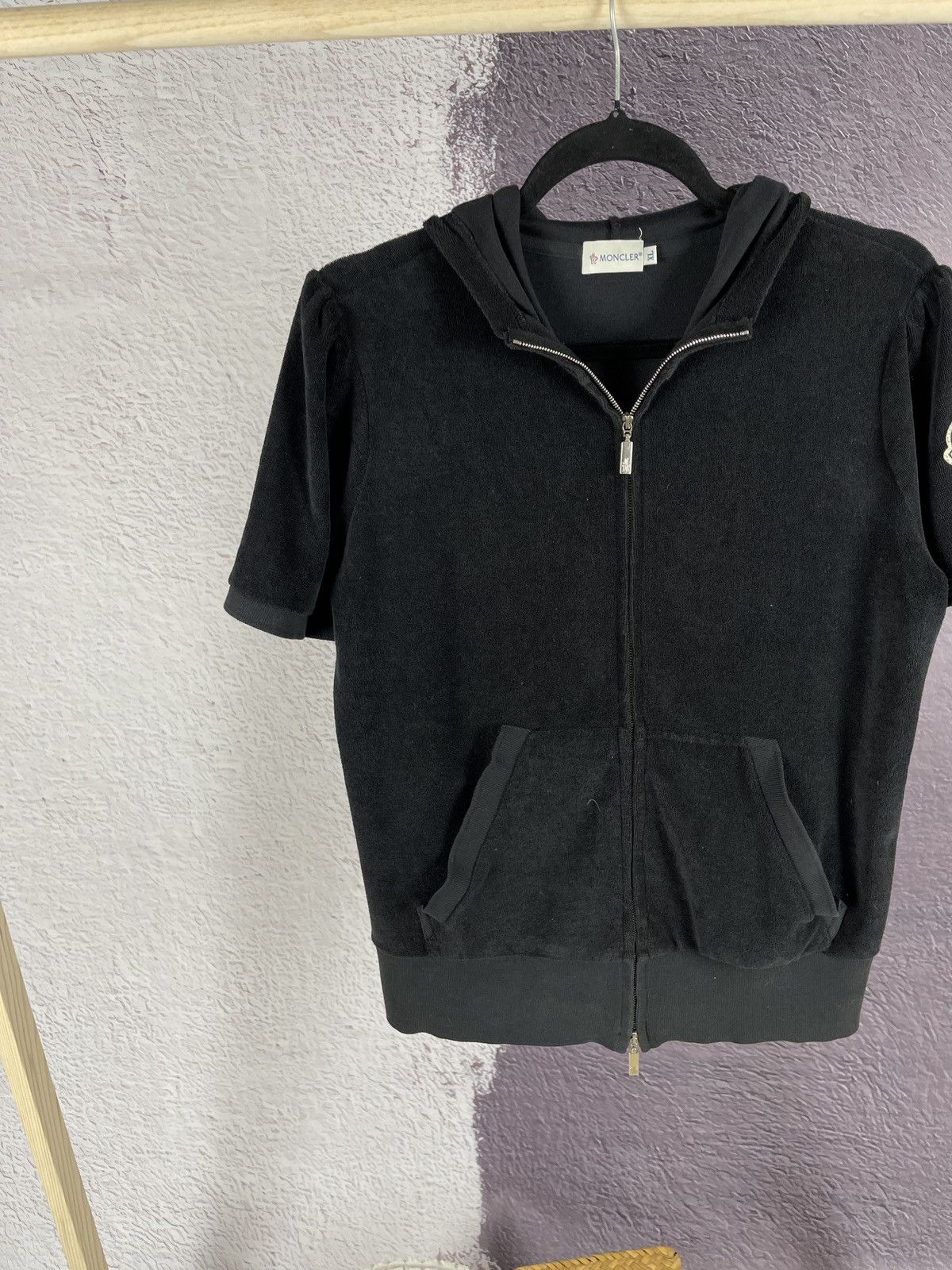 Moncler Moncler vintage towel style hooded full zip tee shirt Size XL / US 12-14 / IT 48-50 - 6 Thumbnail