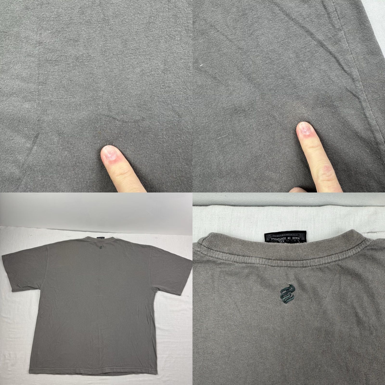 Rocawear VINTAGE Rocawear T Shirt Adult 2XL Gray Cotton Short Sleeve Crew Neck 90s Y2K Hip Hop Punk United States Of Rocawear Mens Size US XXL / EU 58 / 5 - 9 Thumbnail