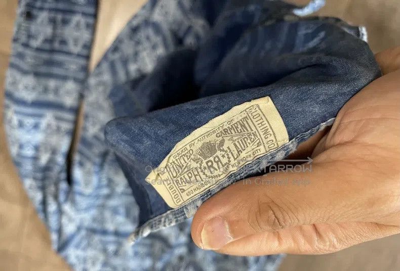 RRL Ralph Lauren RRL Ralph Lauren Limited edition Navajo Western Shirt Size US M / EU 48-50 / 2 - 6 Thumbnail