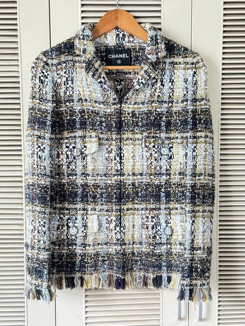 Chanel Chanel Tweed coat Size XXS / US 00 / IT 34 - 1 Thumbnail