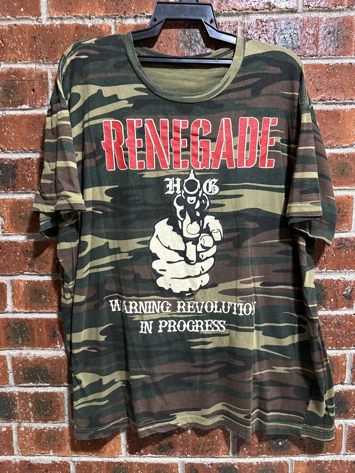 Vintage Renegade Hog Camo Tee